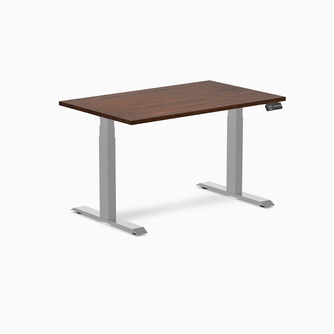 Almost Perfect Desky Dual Rubberwood Sit Stand Desk - Image 64