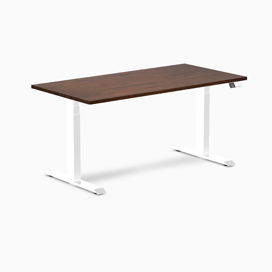 Almost Perfect Desky Dual Rubberwood Sit Stand Desk - Image 66