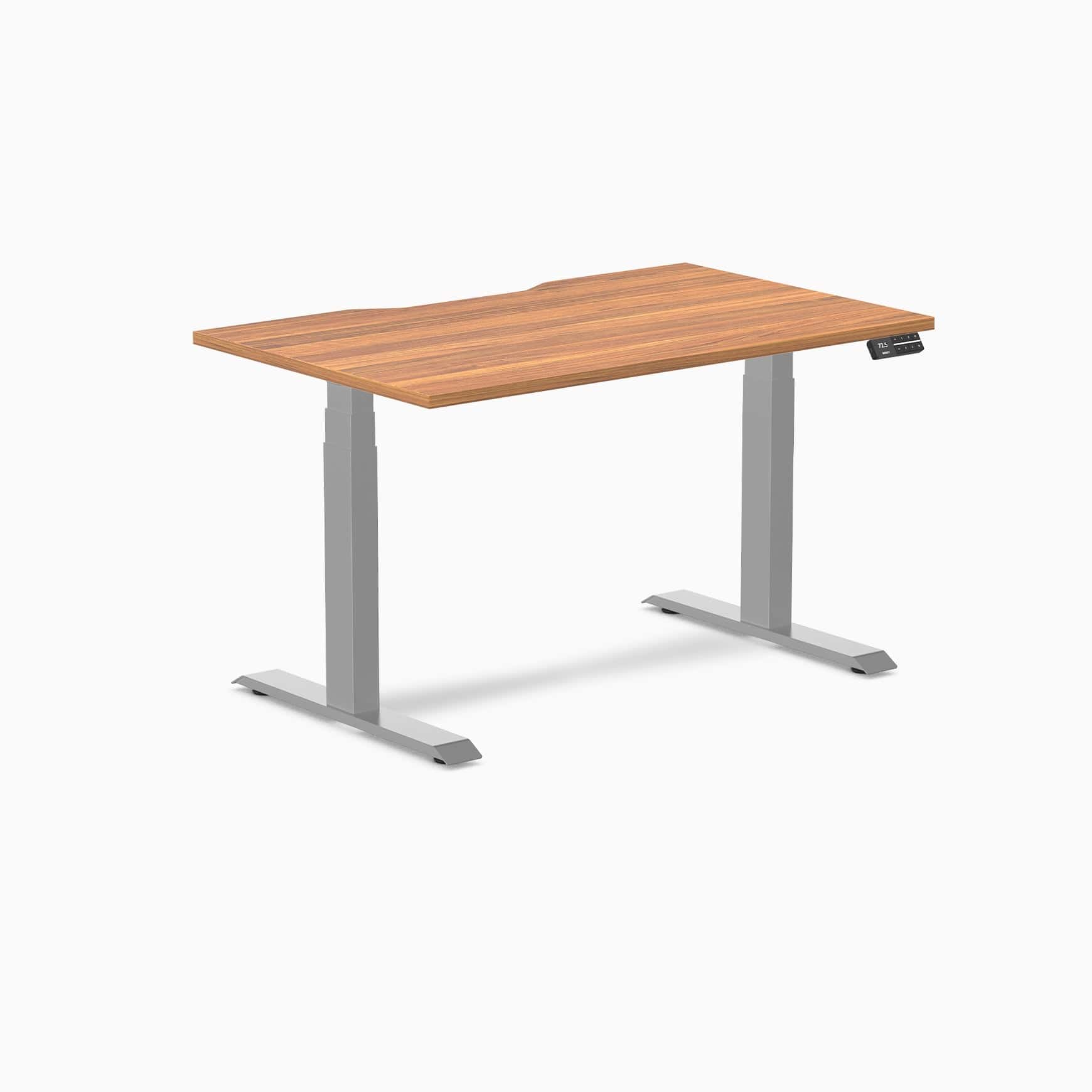 Almost Perfect Desky Dual Scalloped Melamine Sit Stand Desk - Image 62