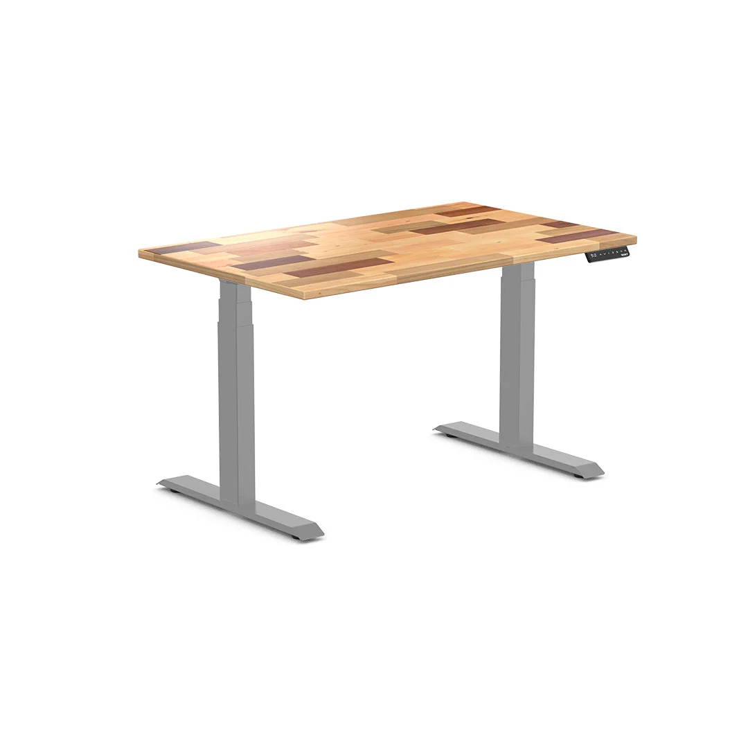 Almost Perfect Desky Dual Softwood Sit Stand Desk - Image 10