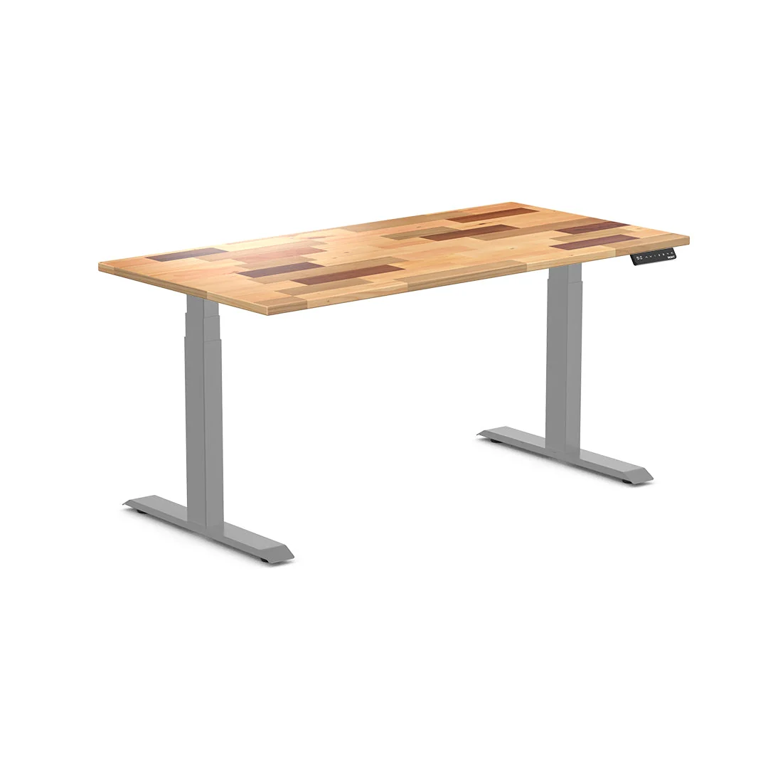 Almost Perfect Desky Dual Softwood Sit Stand Desk - Image 12