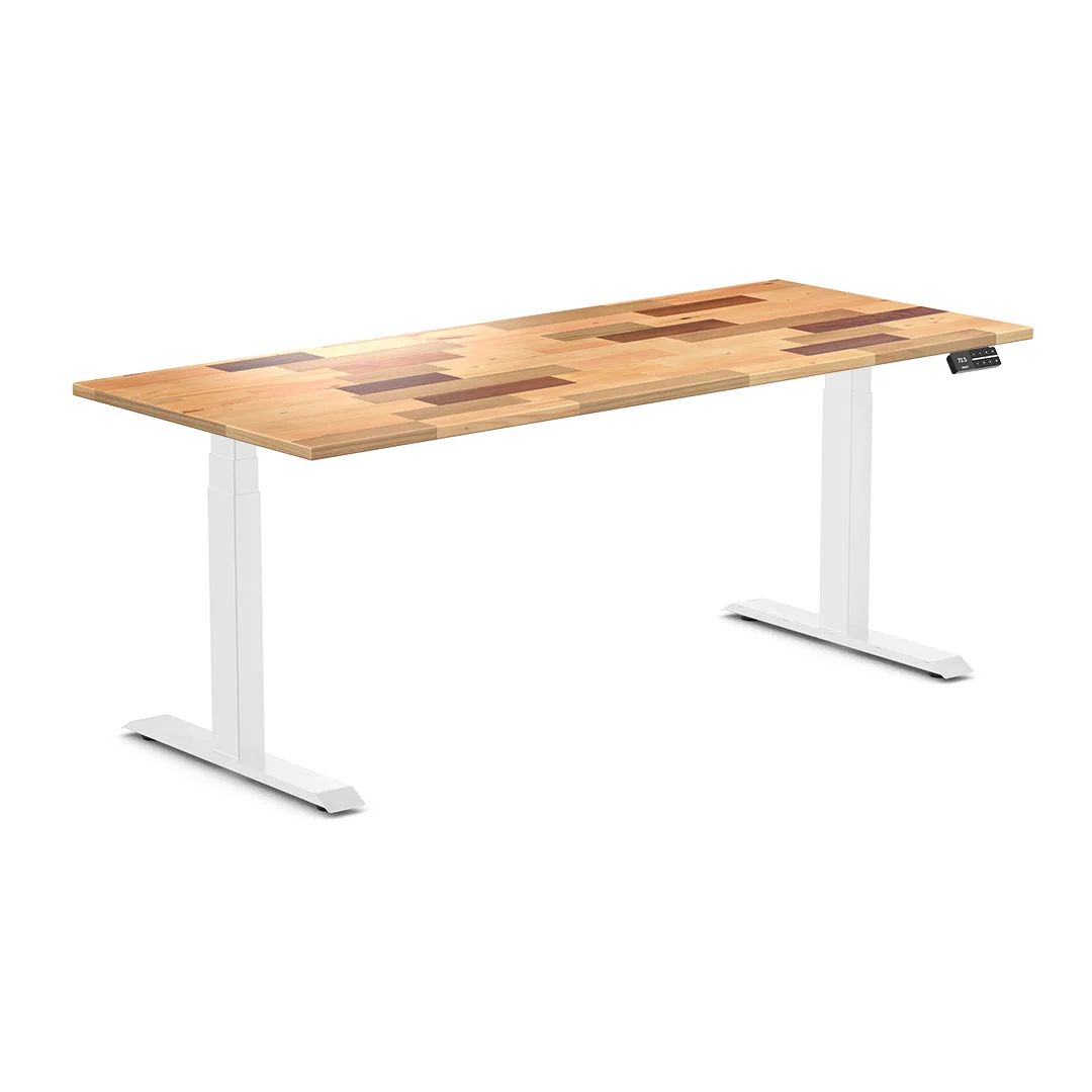 Almost Perfect Desky Dual Softwood Sit Stand Desk - Image 13