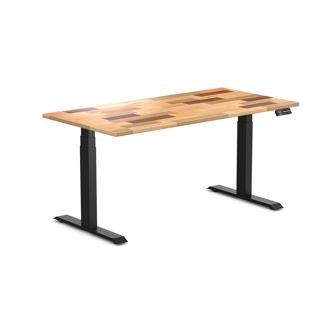 Almost Perfect Desky Dual Softwood Sit Stand Desk - Image 18