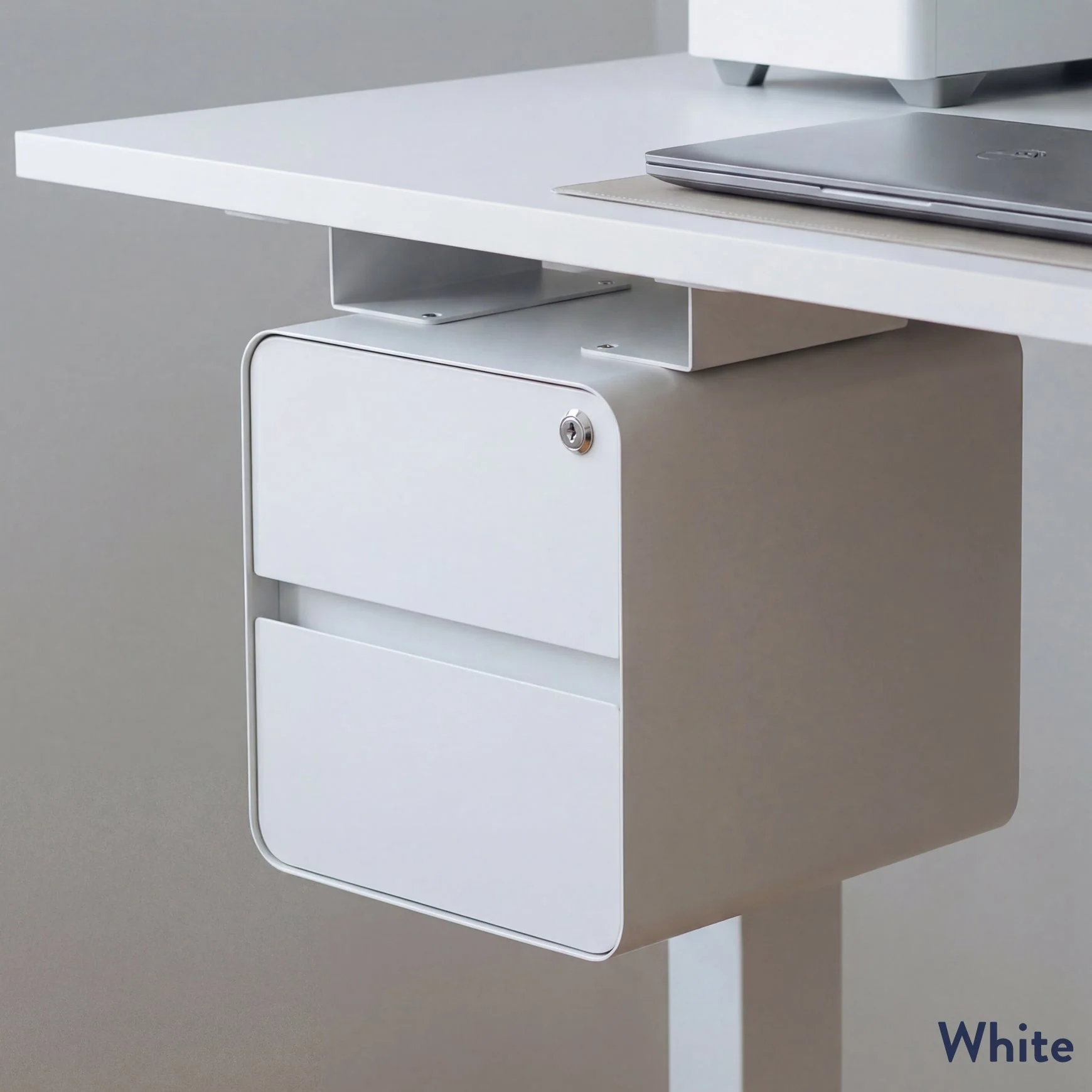 Desky Minimal Under Desk Cabinet - Image 4