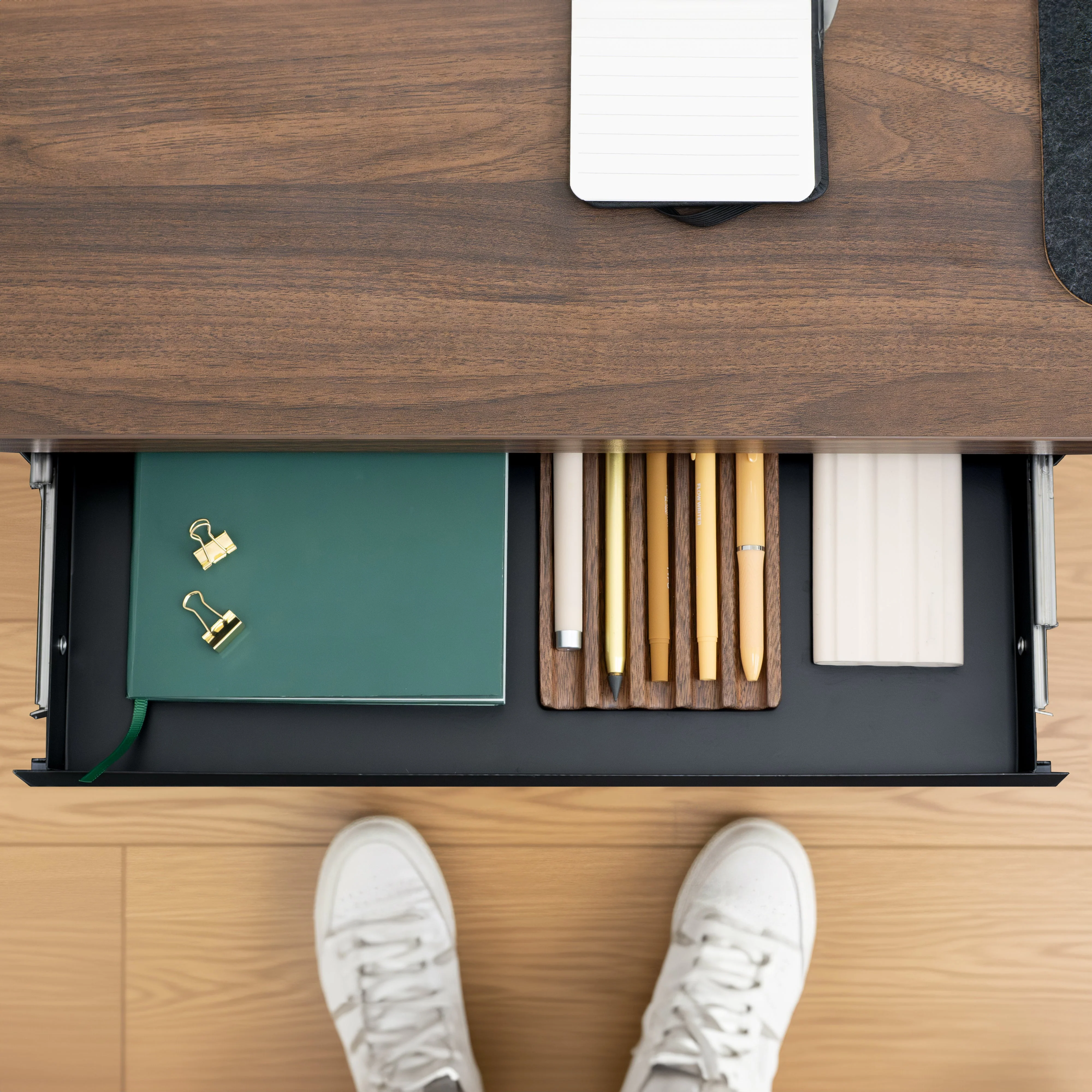 Almost Perfect Desky Ultra Slim Under Desk Drawer - Image 5