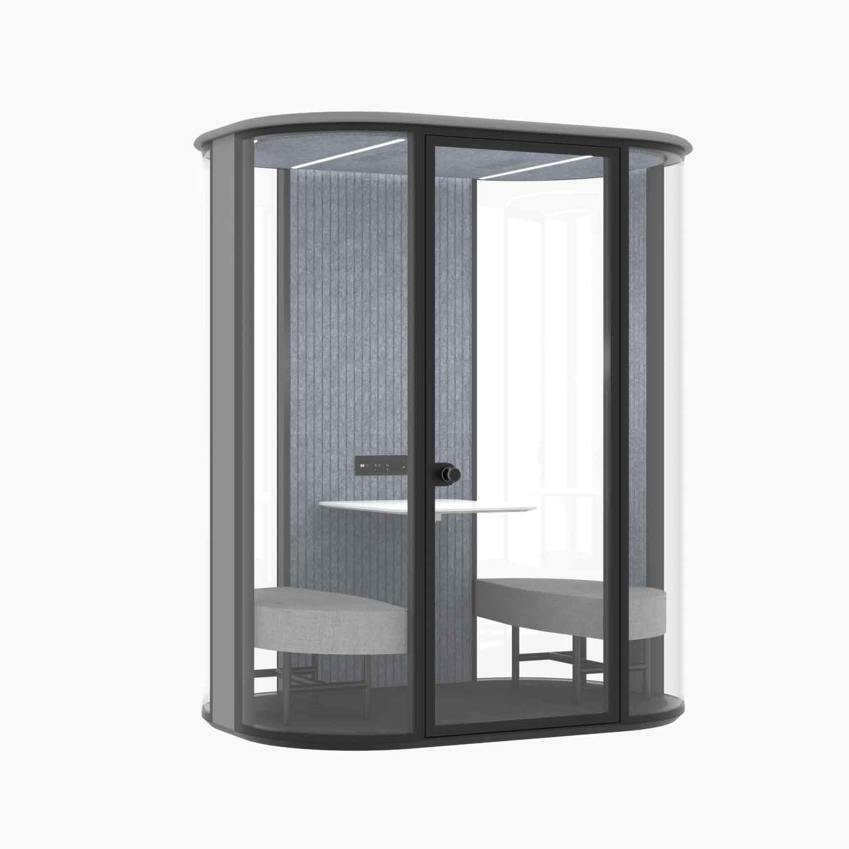 Arc Office Pod 2 Person Meeting Booth - Image 11
