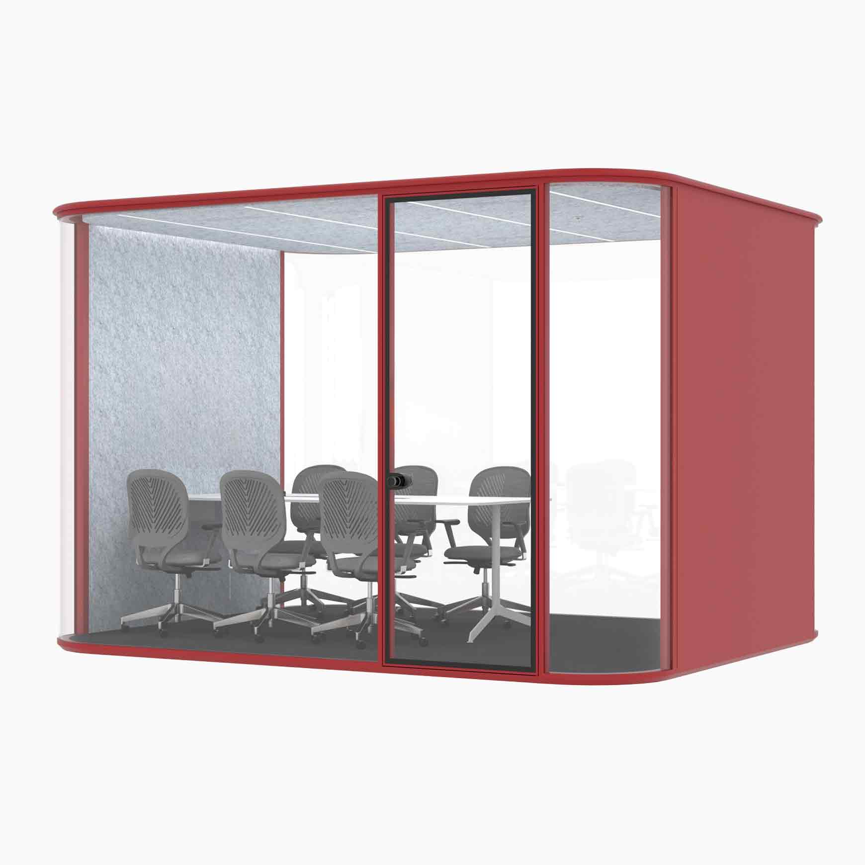 Arc Office Pod 6 Person Large Meeting Room Booth - Image 15