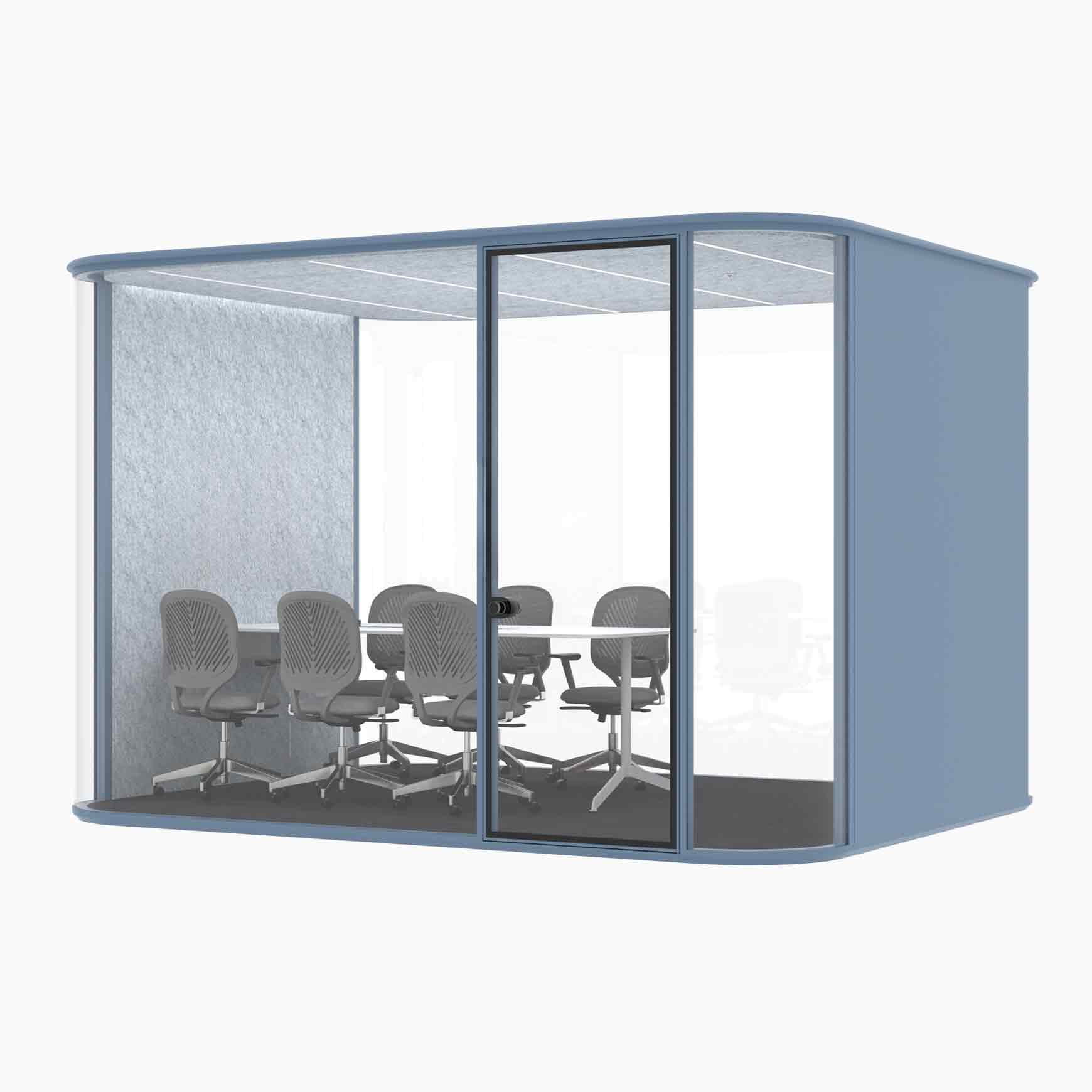 Arc Office Pod 6 Person Large Meeting Room Booth - Image 20