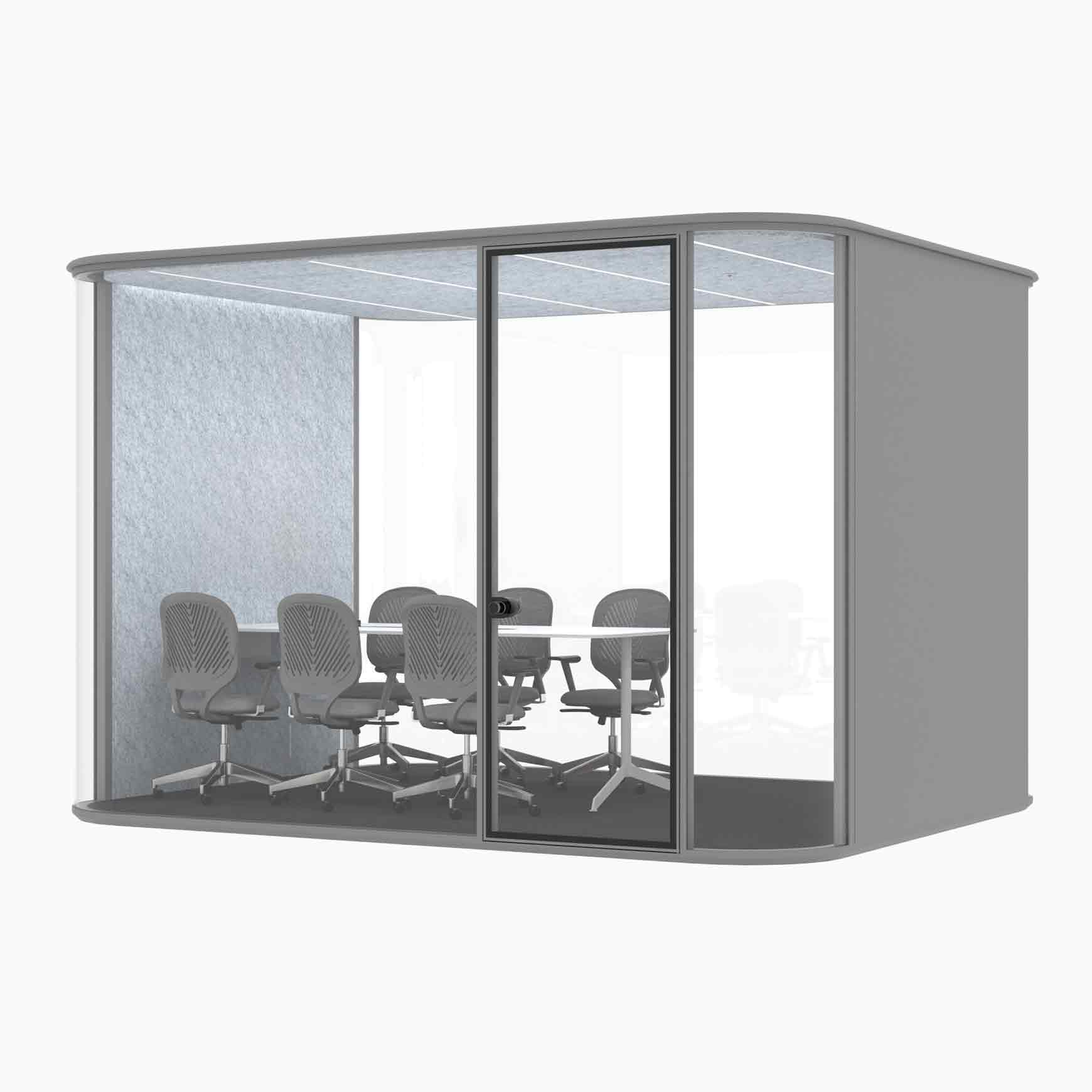 Arc Office Pod 6 Person Large Meeting Room Booth - Image 21