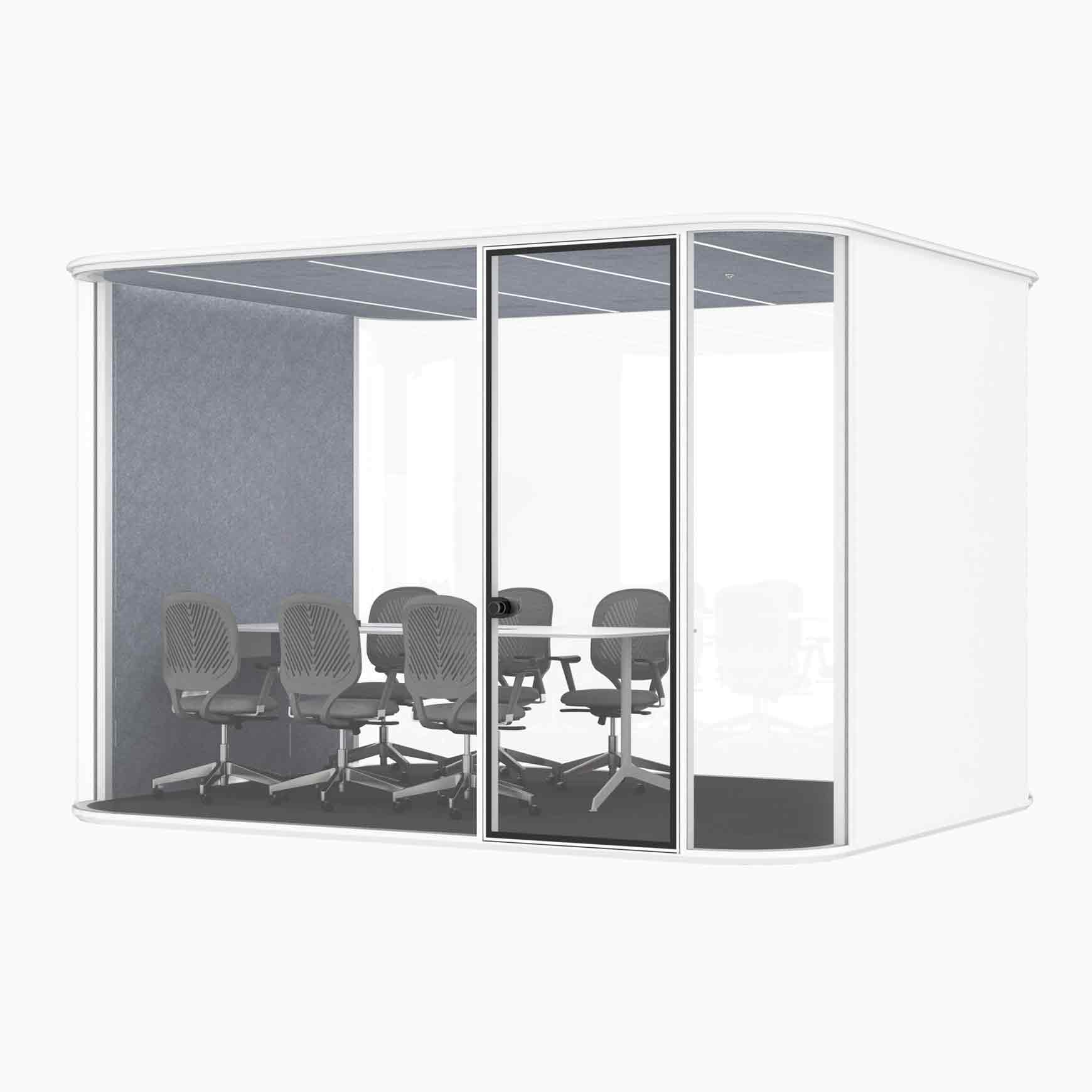 Arc Office Pod 6 Person Large Meeting Room Booth - Image 3