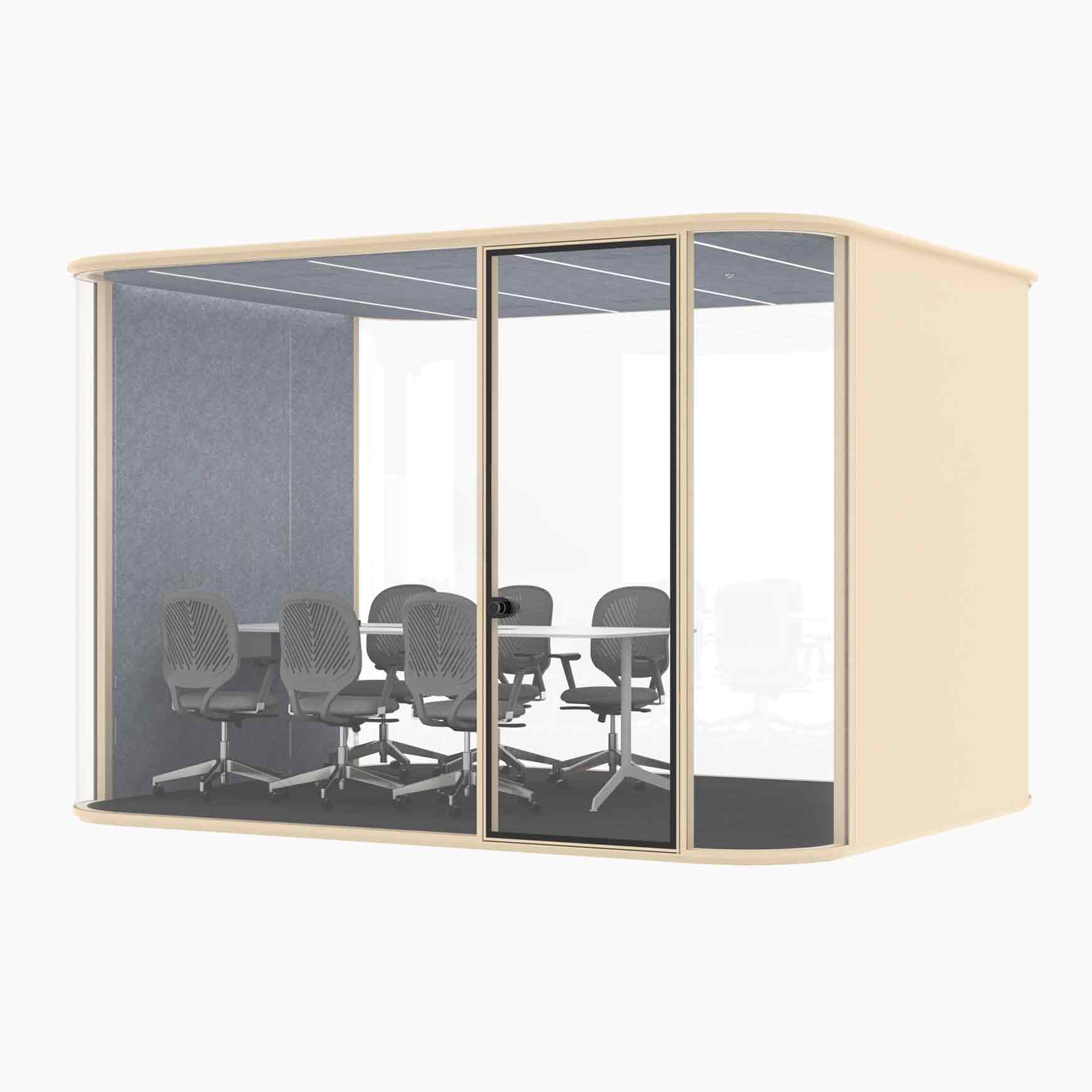 Arc Office Pod 6 Person Large Meeting Room Booth - Image 4