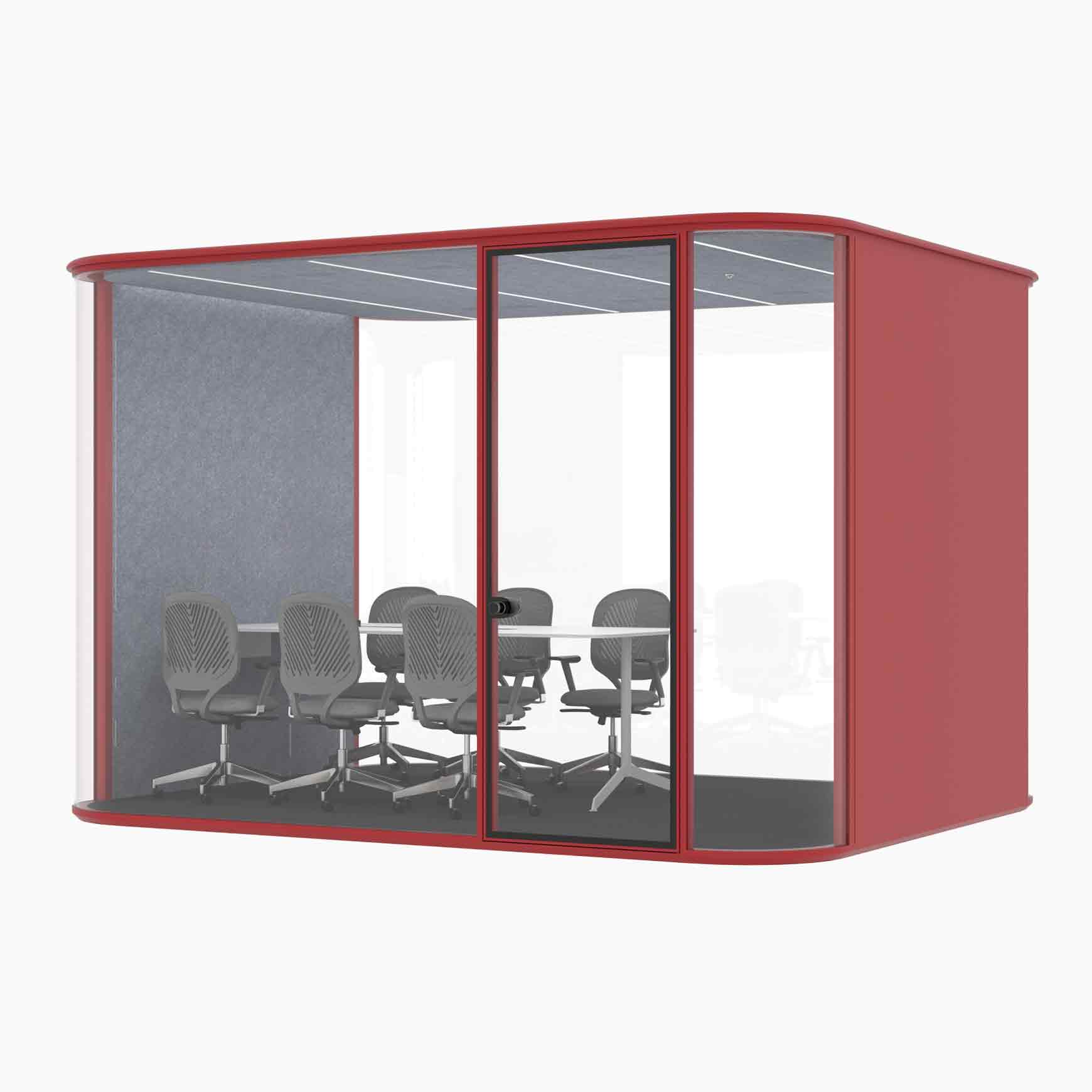 Arc Office Pod 6 Person Large Meeting Room Booth - Image 5
