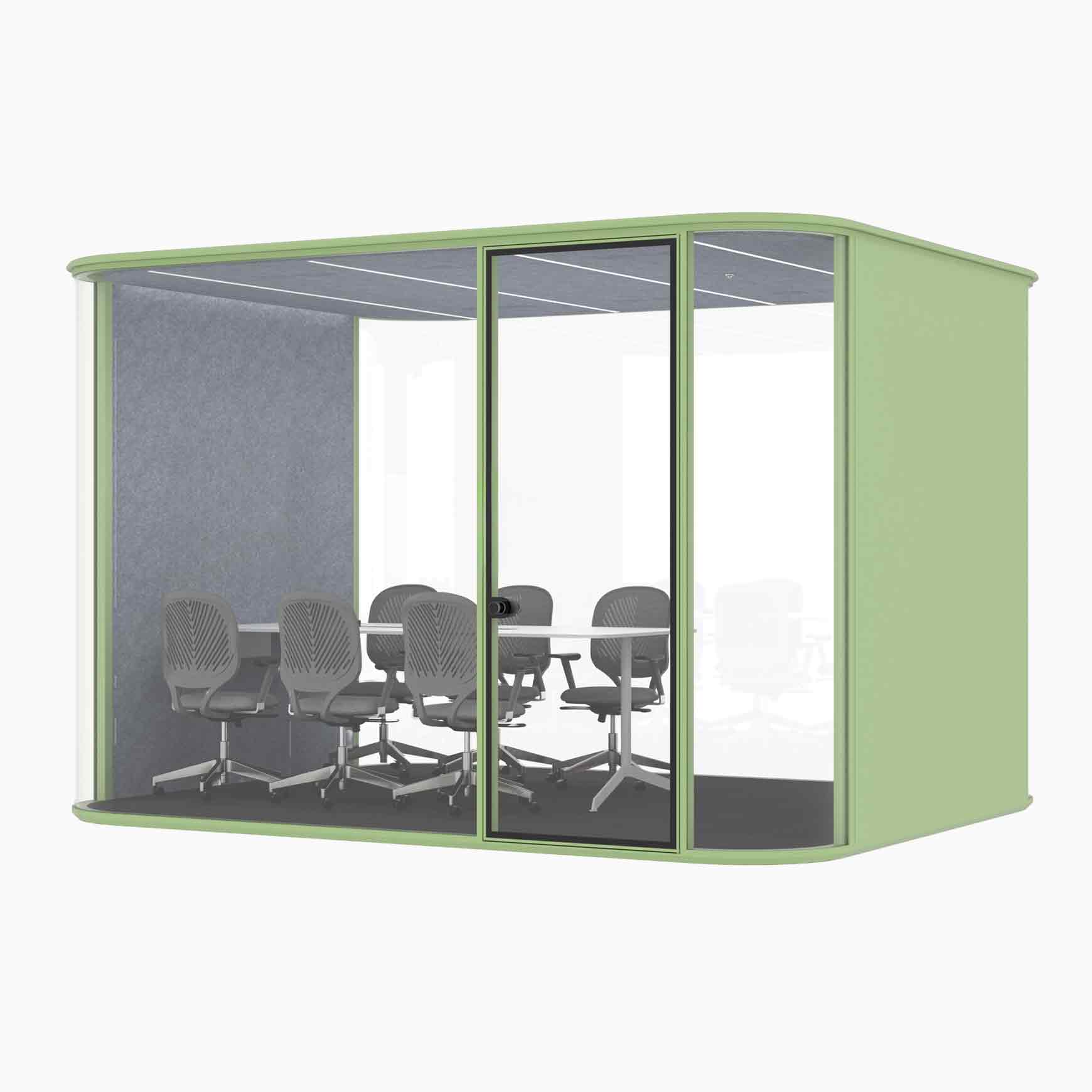 Arc Office Pod 6 Person Large Meeting Room Booth - Image 7