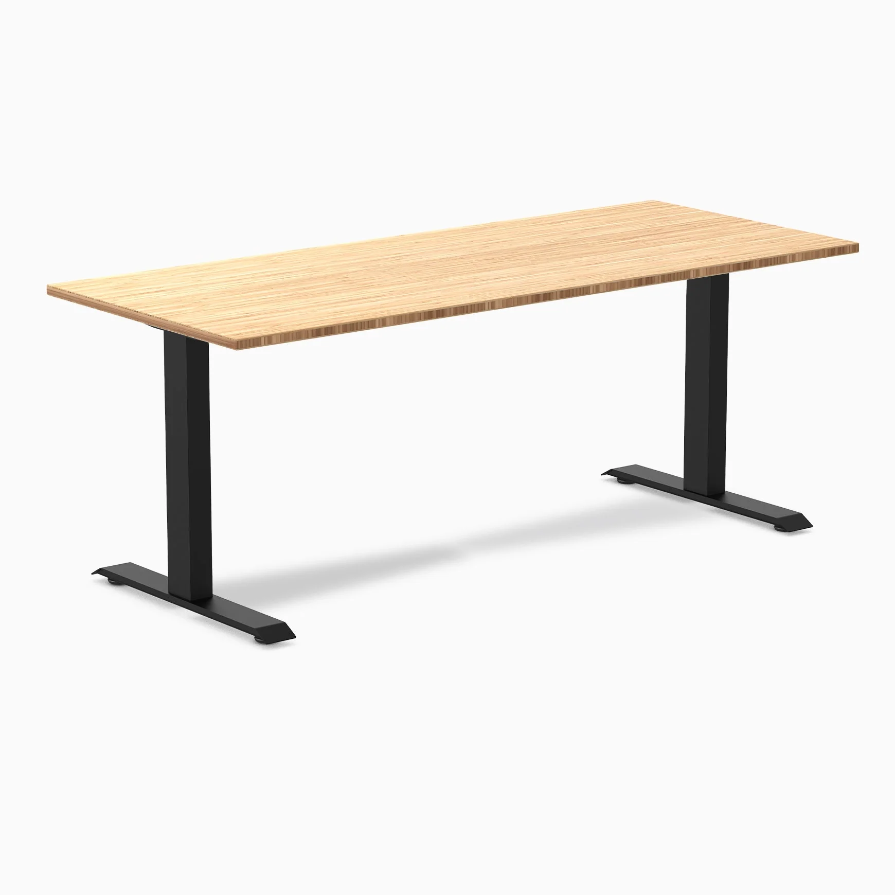 Desky Zero Bamboo Office Desk - Image 15