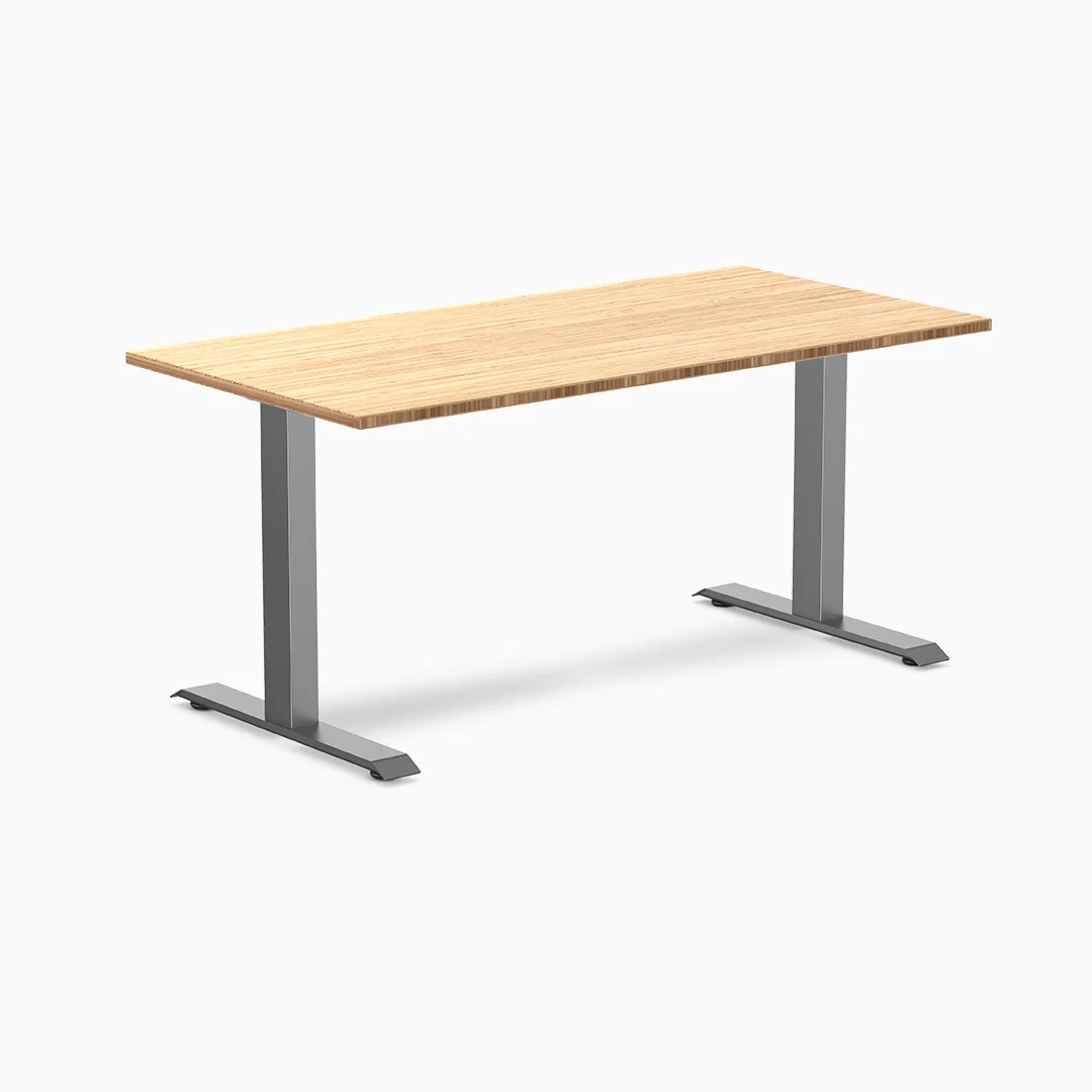 Desky Zero Bamboo Office Desk - Image 7