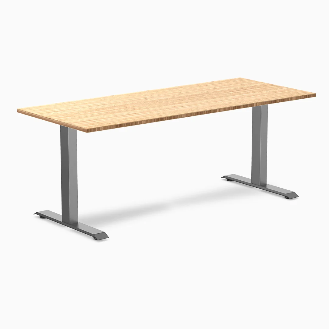 Desky Zero Bamboo Office Desk - Image 8