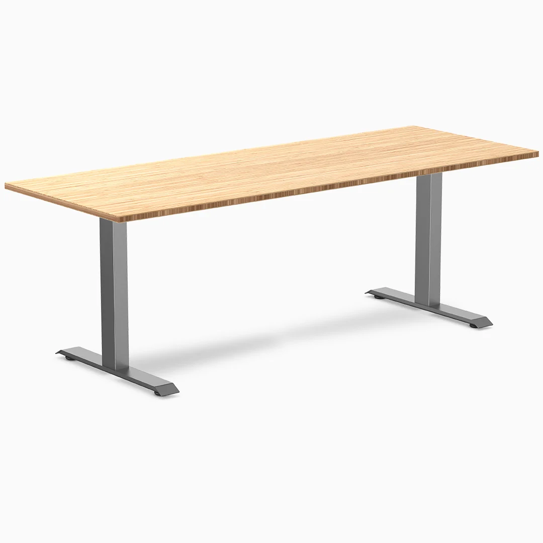 Desky Zero Bamboo Office Desk - Image 9