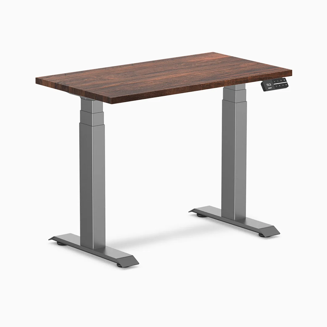Desky Dual Mini Softwood Sit Stand Desk - Image 5