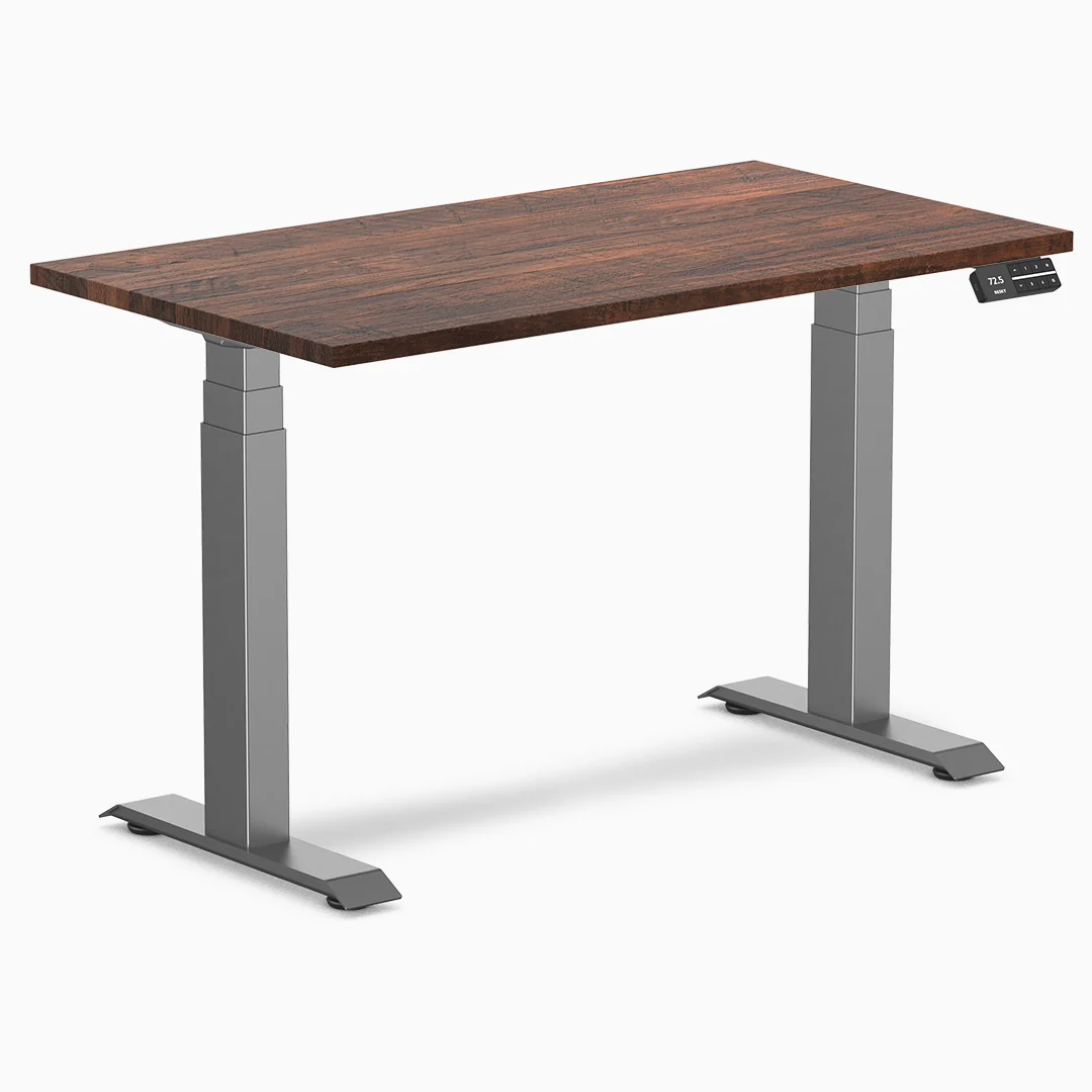 Desky Dual Mini Softwood Sit Stand Desk - Image 7