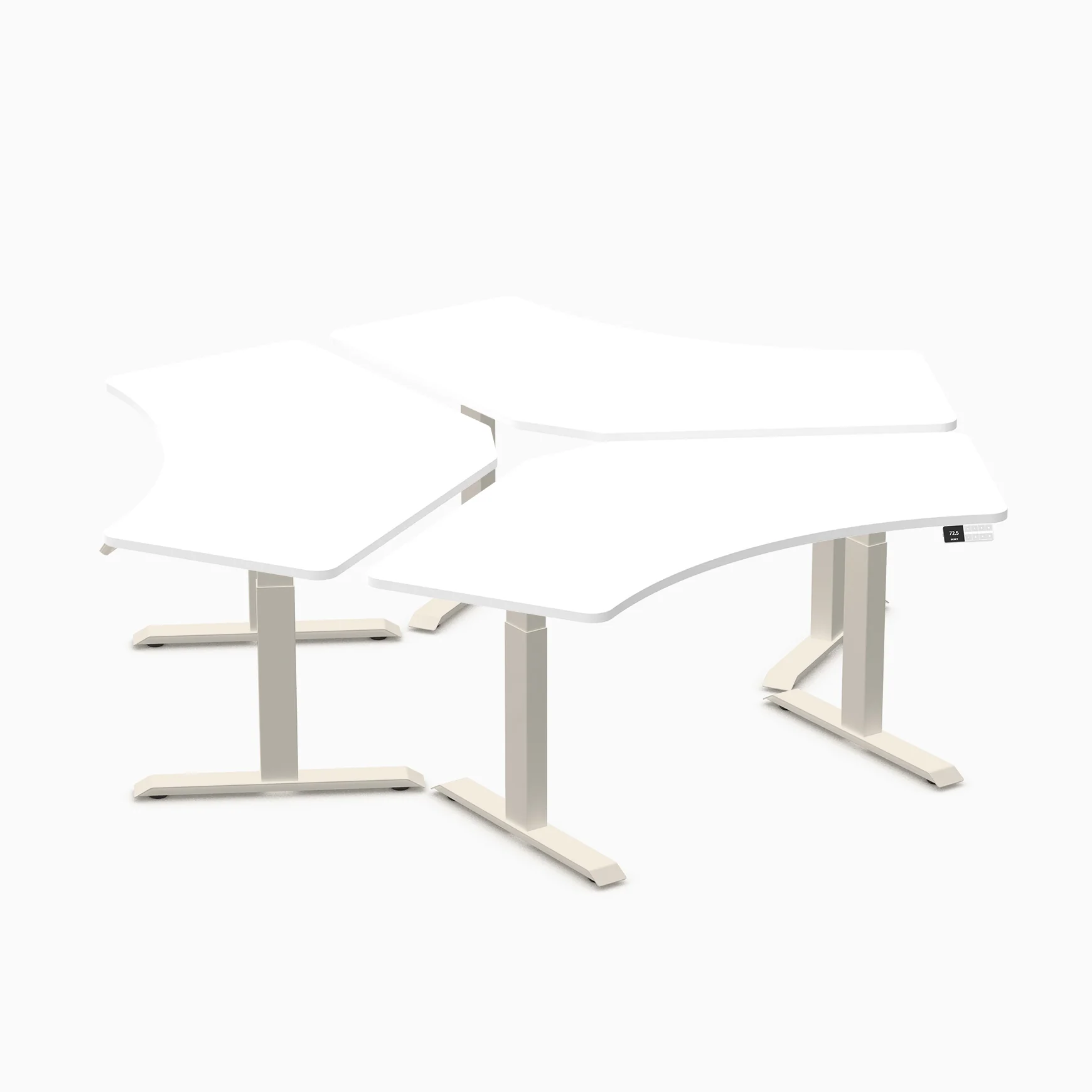 Desky Dual 120 Adjustable Standing Desk - Image 27