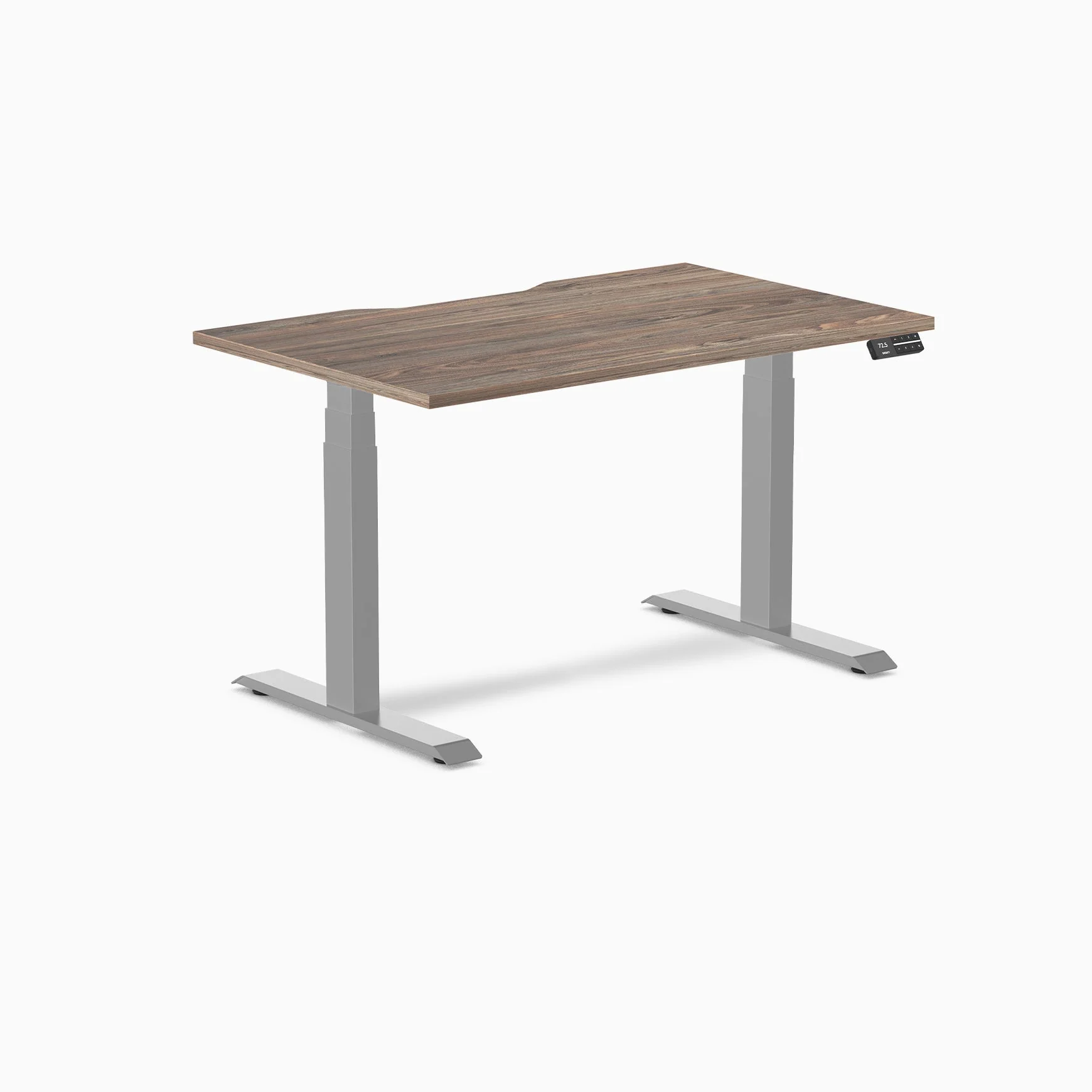 Desky Dual Scalloped Melamine Sit Stand Desk - Image 91