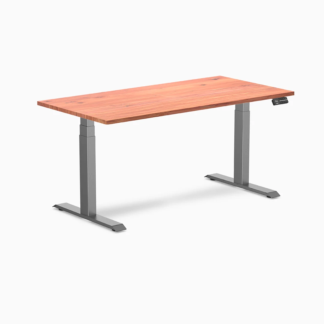 Desky Dual Softwood Sit Stand Desk - Image 10