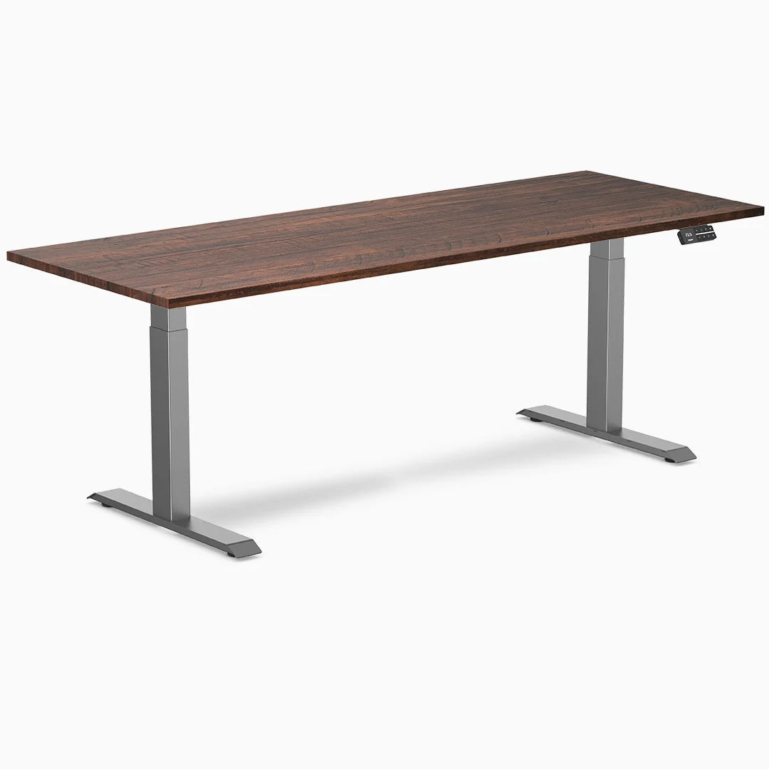 Desky Dual Softwood Sit Stand Desk - Image 8