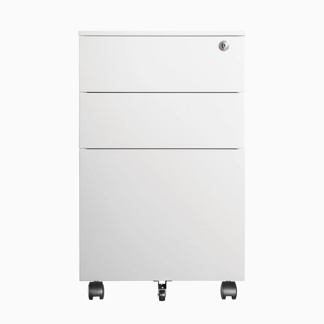 Desky GO Slimline Steel Mobile Pedestal - Image 9