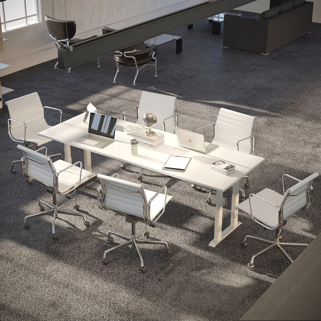 Desky Quad Sit Stand Desk Frame - Image 5