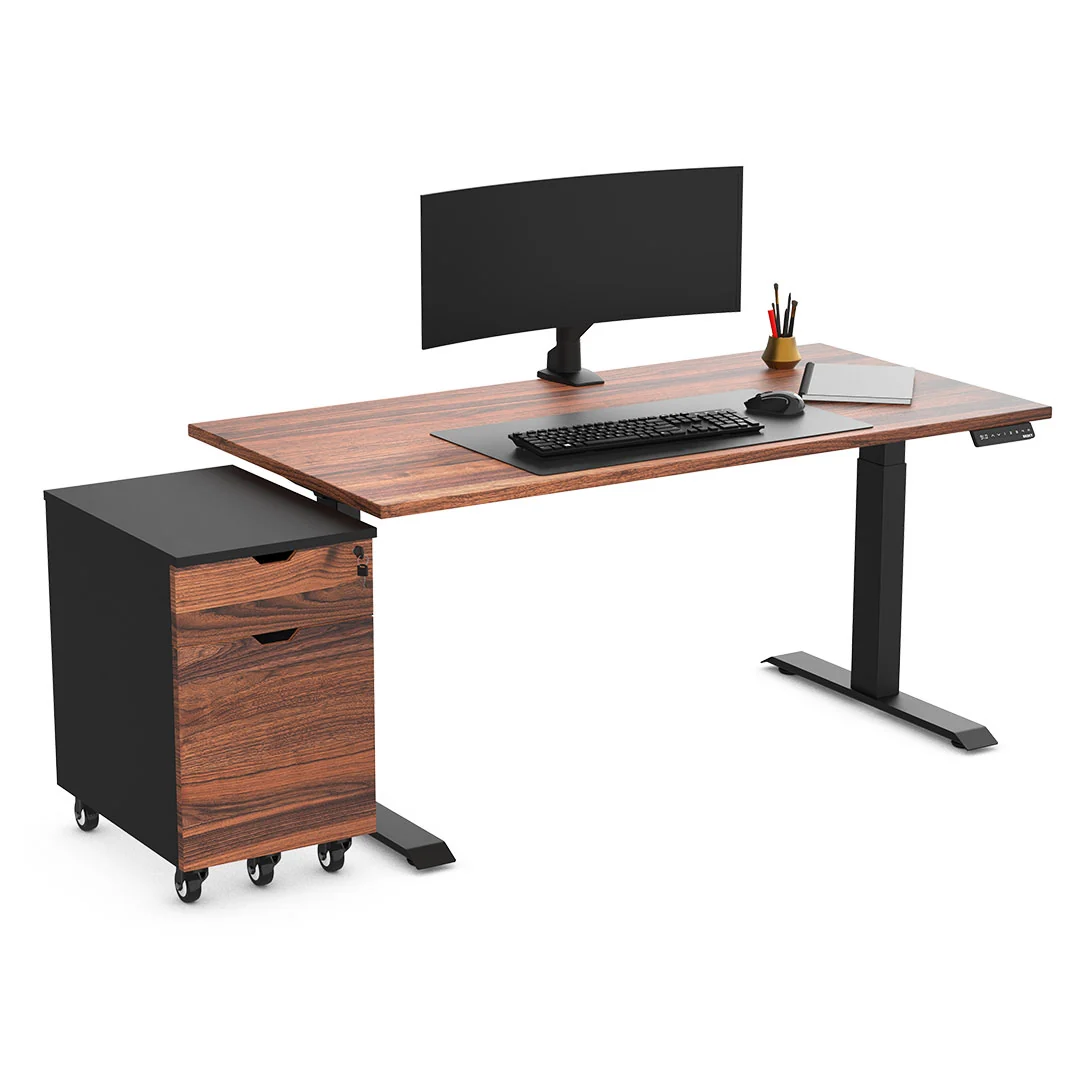 Desky Minimal Wooden Filing Cabinet - Image 5