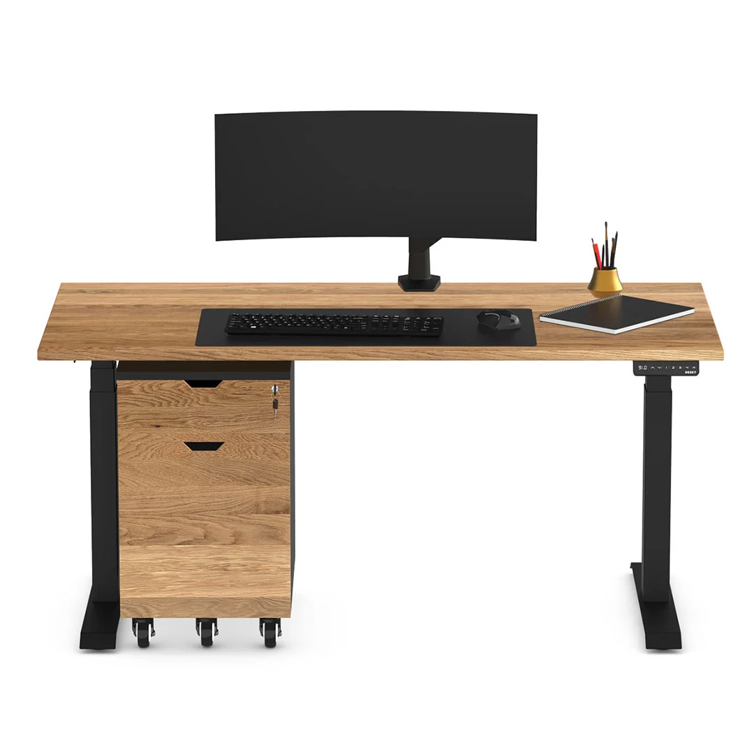 Desky Minimal Wooden Filing Cabinet - Image 6
