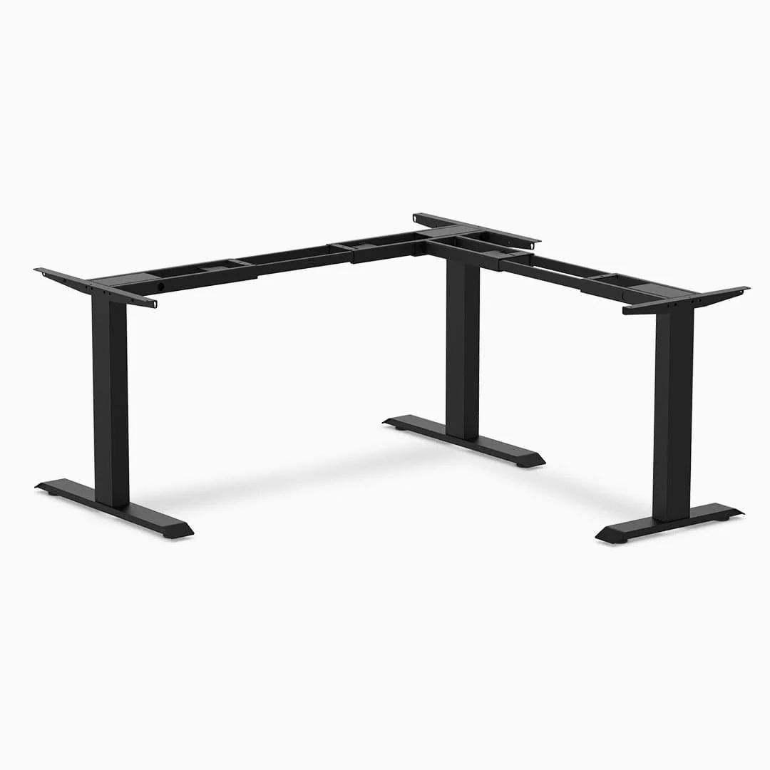 Desky Zero Fixed L-Shape Desk Frame - Image 3