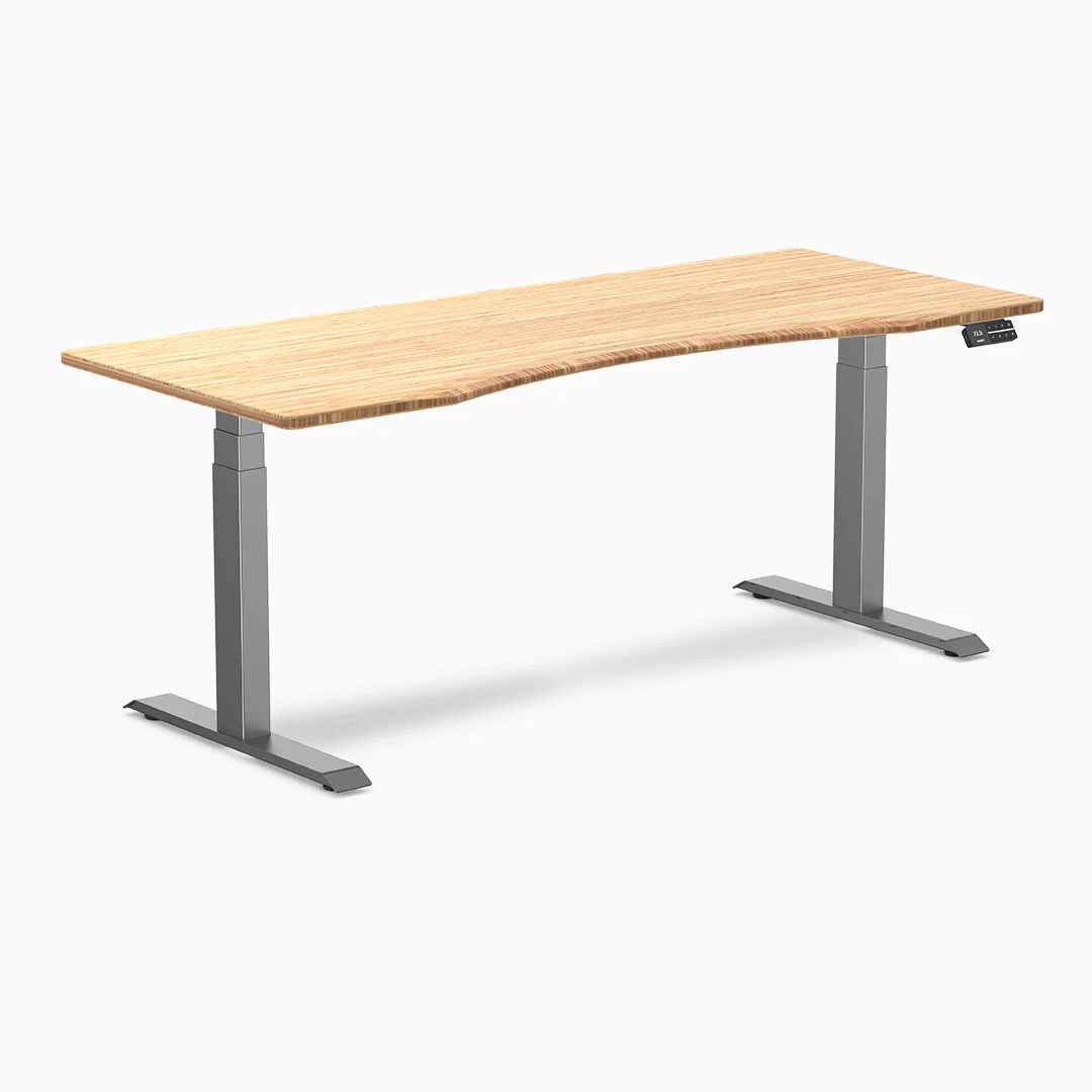 Desky Dual Ergo Edge Sit Stand Desk - Image 18
