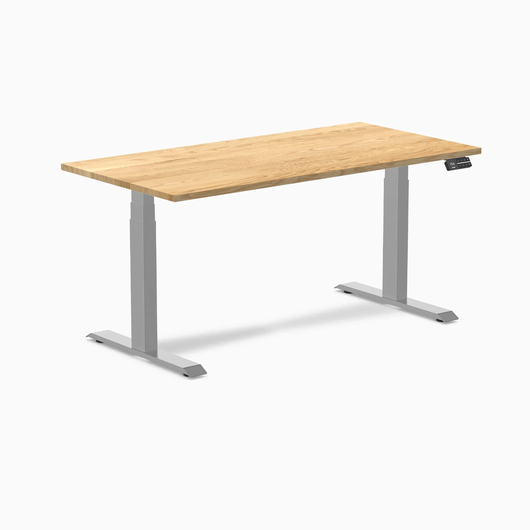 Desky Dual Hardwood Sit Stand Desk - Image 125
