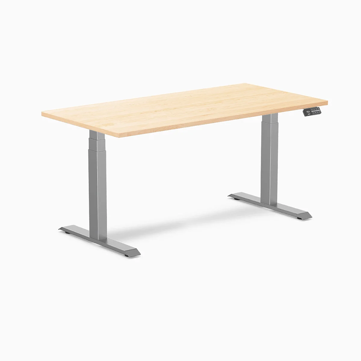 Desky Dual Hardwood Sit Stand Desk - Image 150