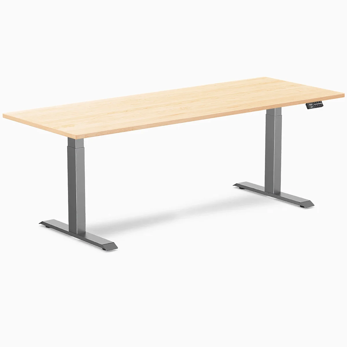 Desky Dual Hardwood Sit Stand Desk - Image 158