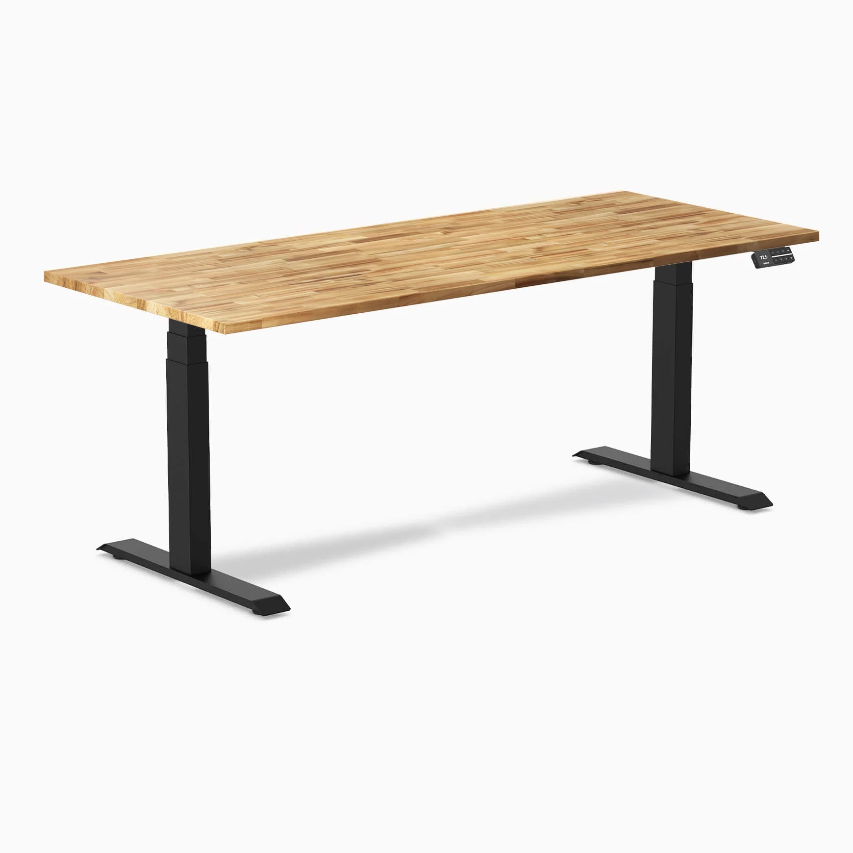 Desky Dual Hardwood Sit Stand Desk - Image 162