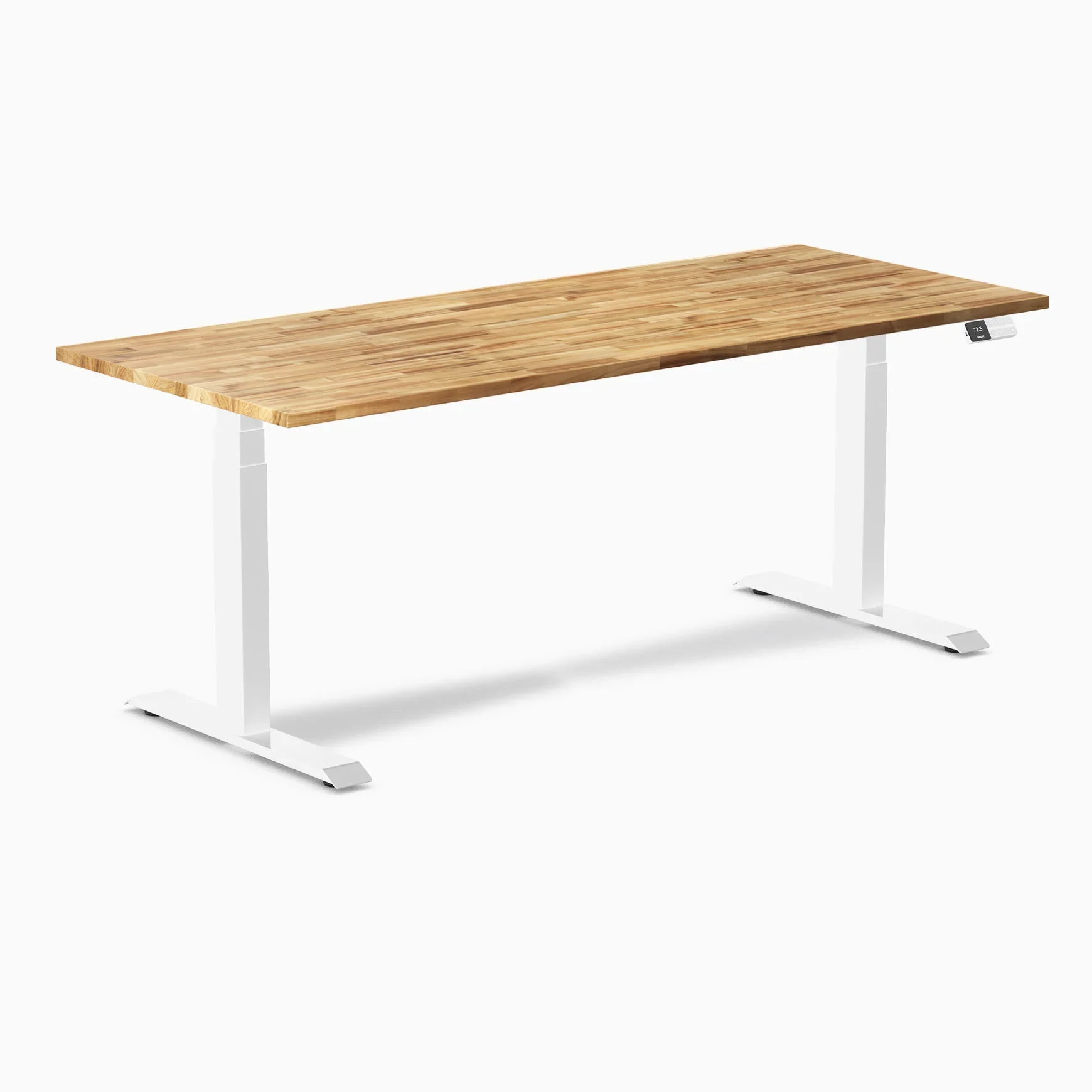 Desky Dual Hardwood Sit Stand Desk - Image 174