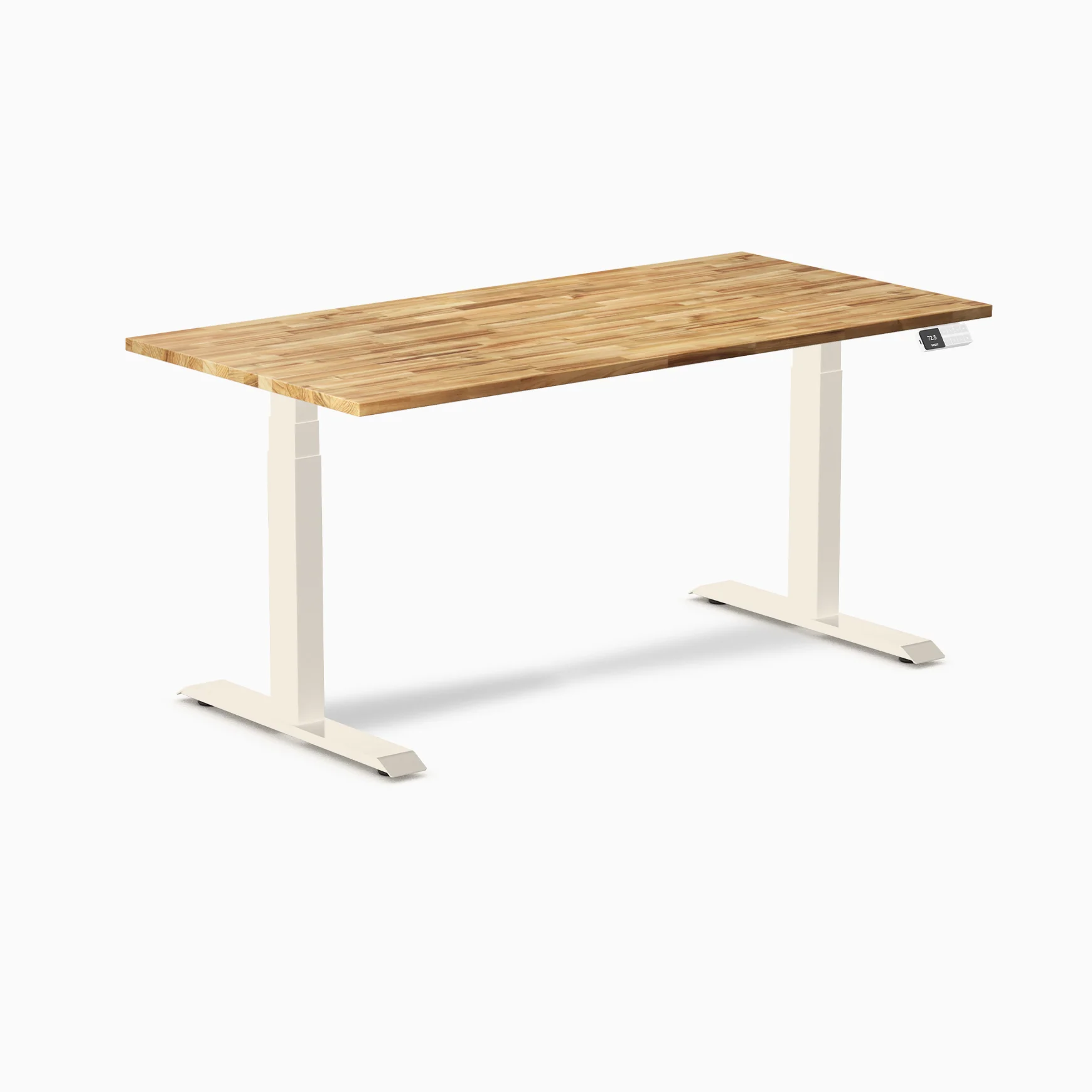 Desky Dual Hardwood Sit Stand Desk - Image 205