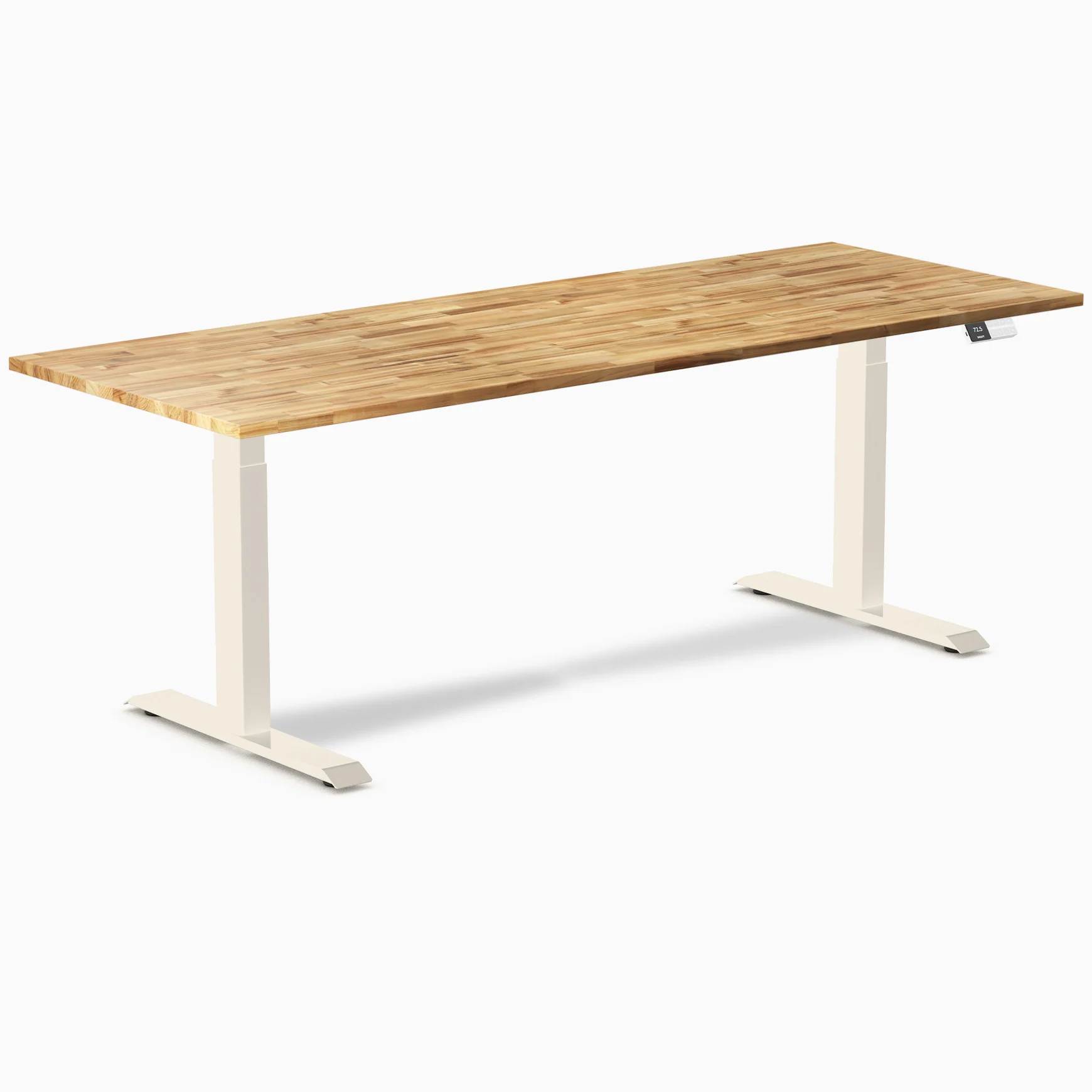 Desky Dual Hardwood Sit Stand Desk - Image 207