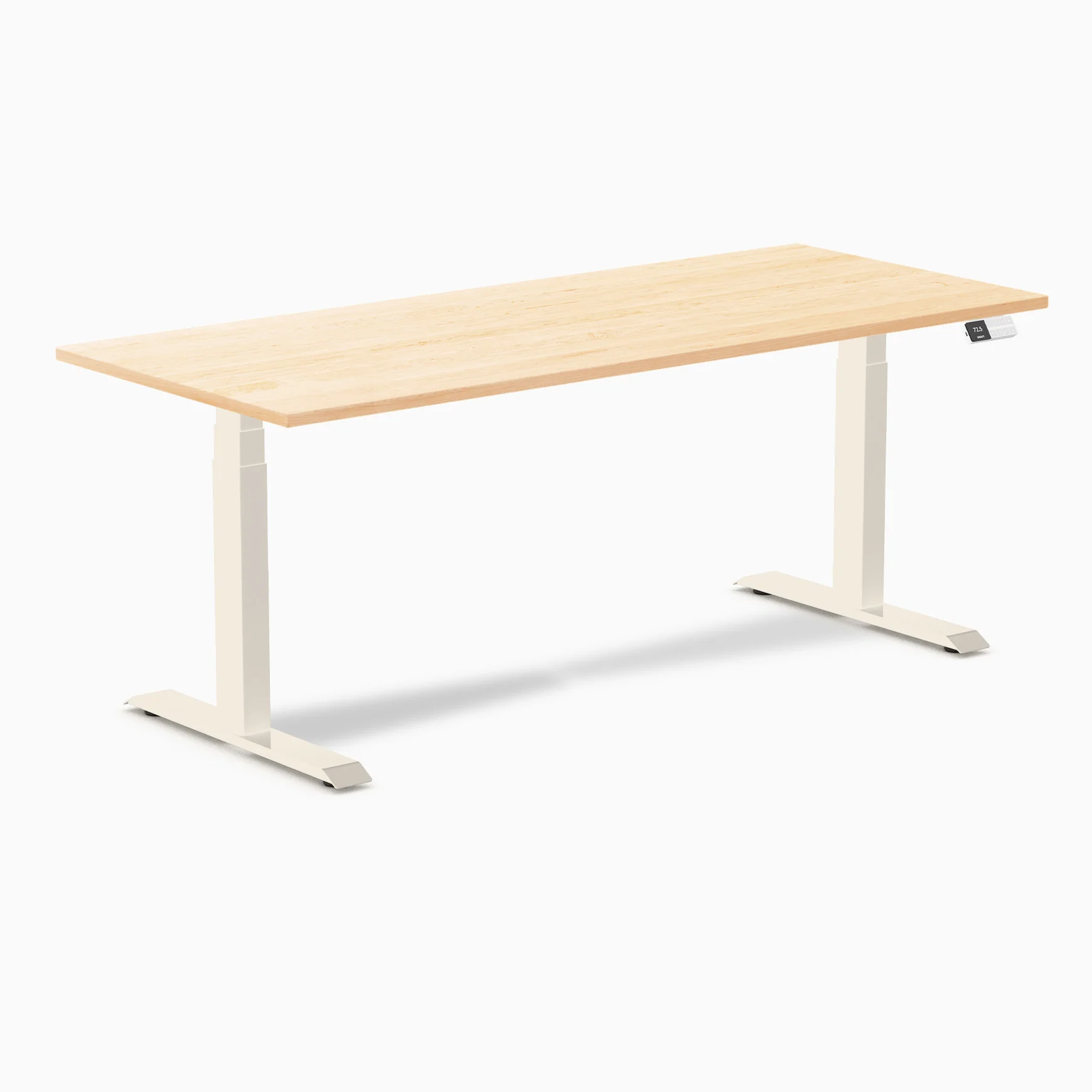 Desky Dual Hardwood Sit Stand Desk - Image 210