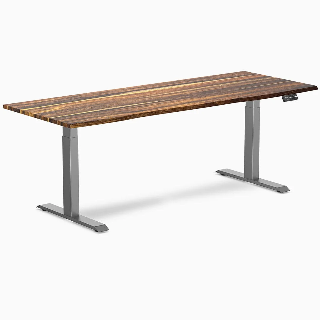 Desky Dual Hardwood Sit Stand Desk - Image 22