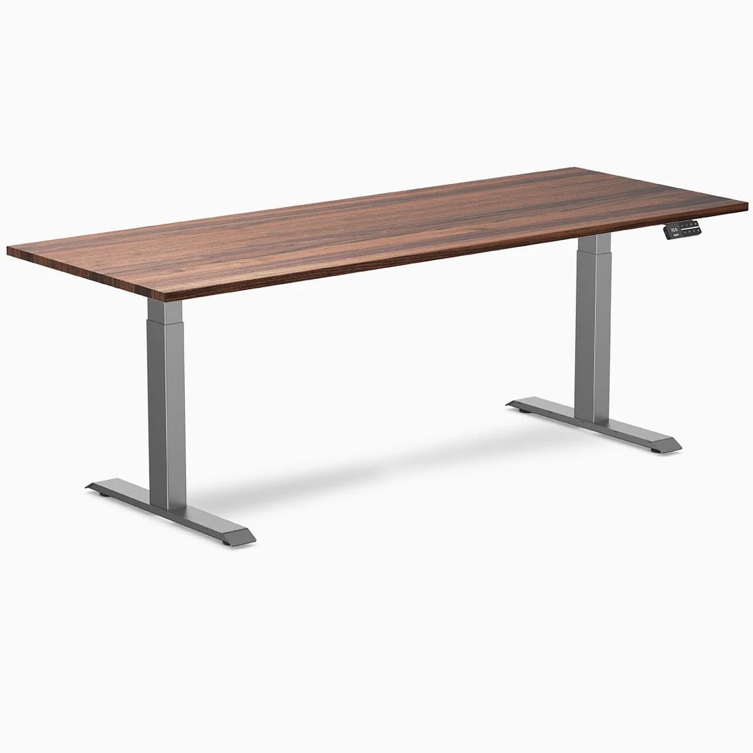 Desky Dual Hardwood Sit Stand Desk - Image 26