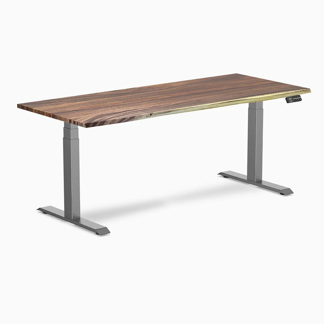 Desky Dual Hardwood Sit Stand Desk - Image 29