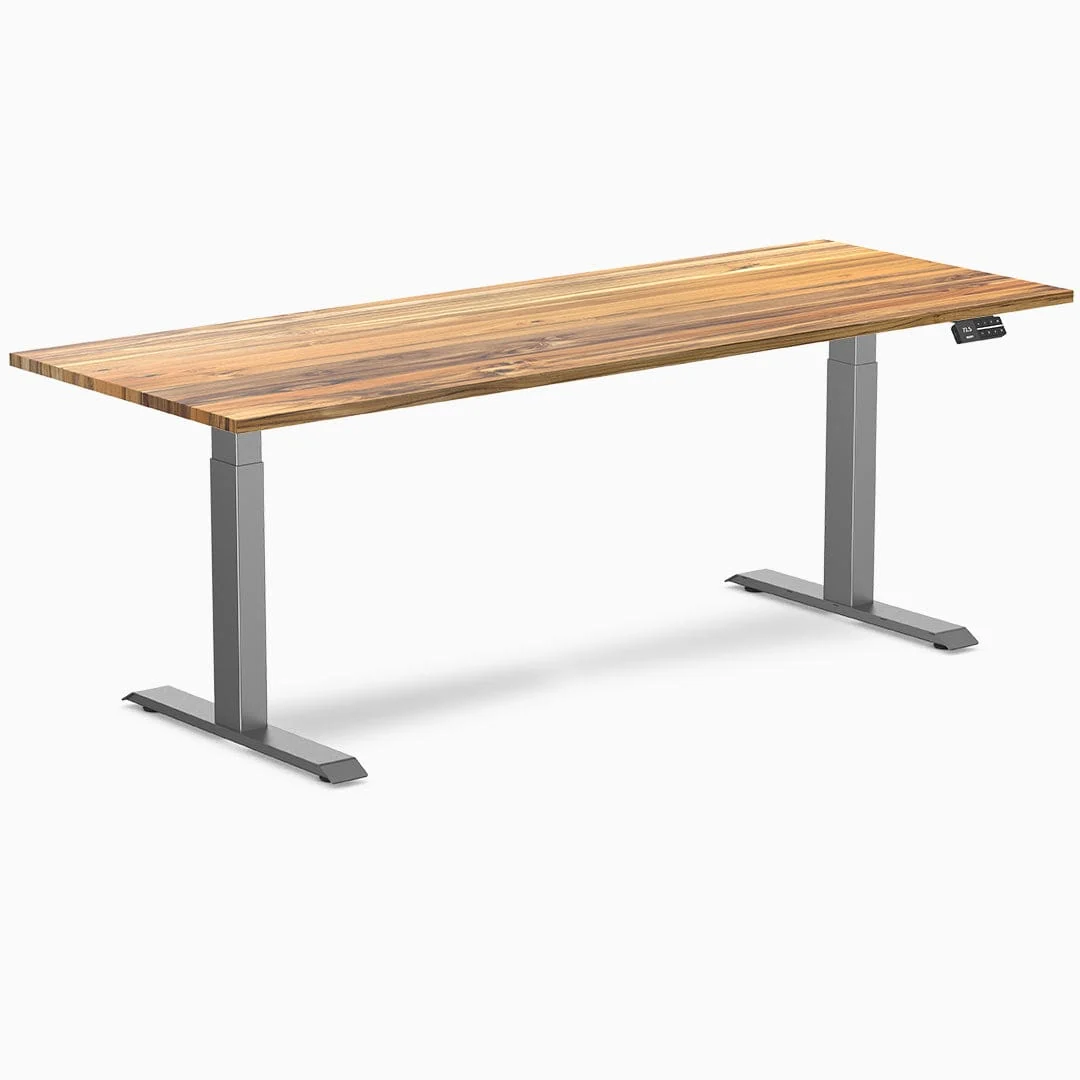 Desky Dual Hardwood Sit Stand Desk - Image 38
