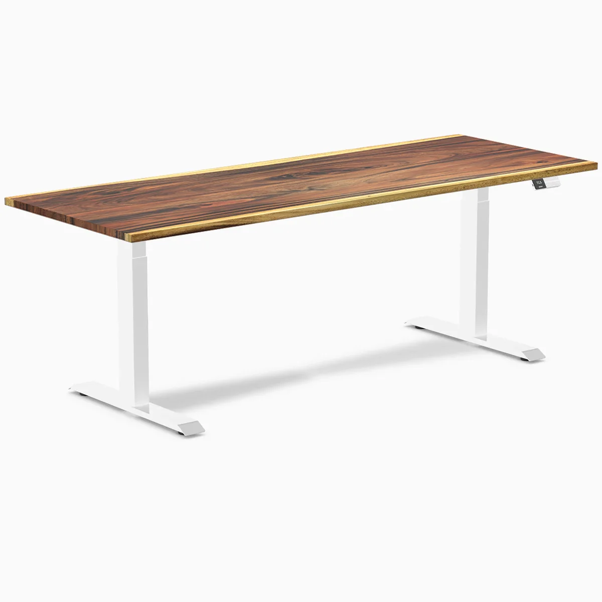 Desky Dual Hardwood Sit Stand Desk - Image 90