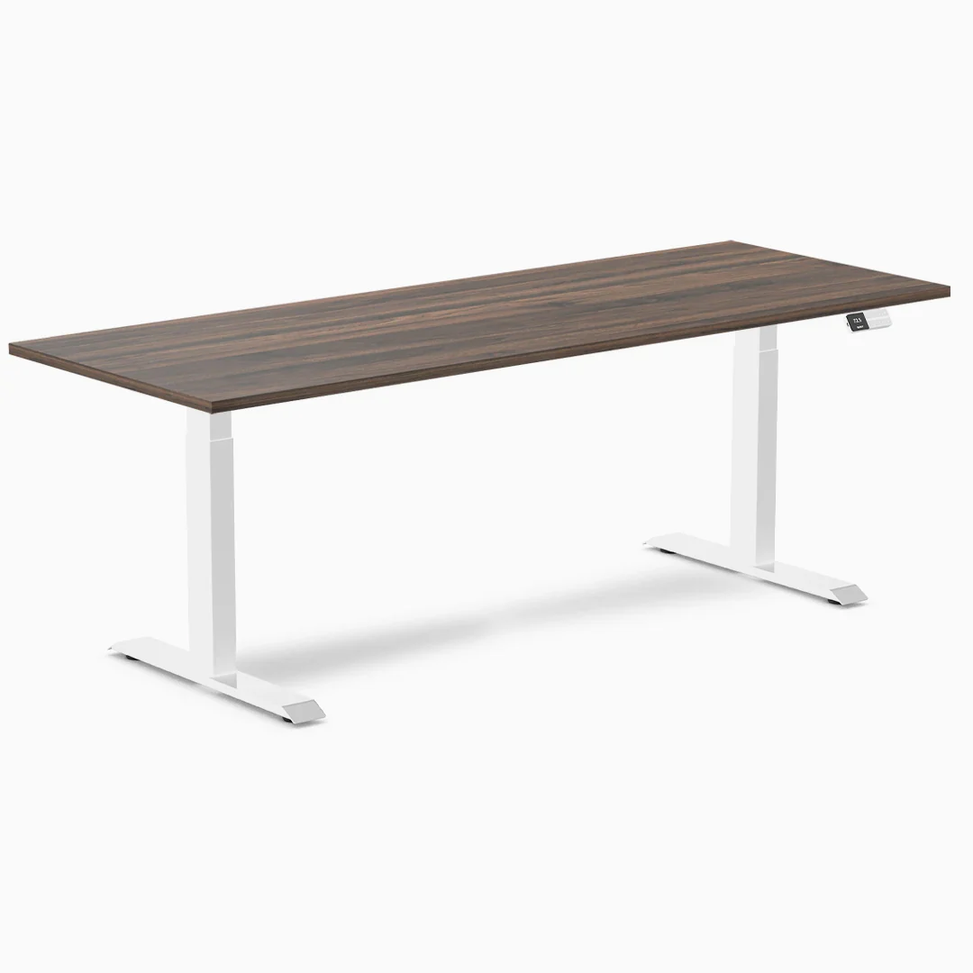 Desky Dual Melamine Sit Stand Desk - Image 131