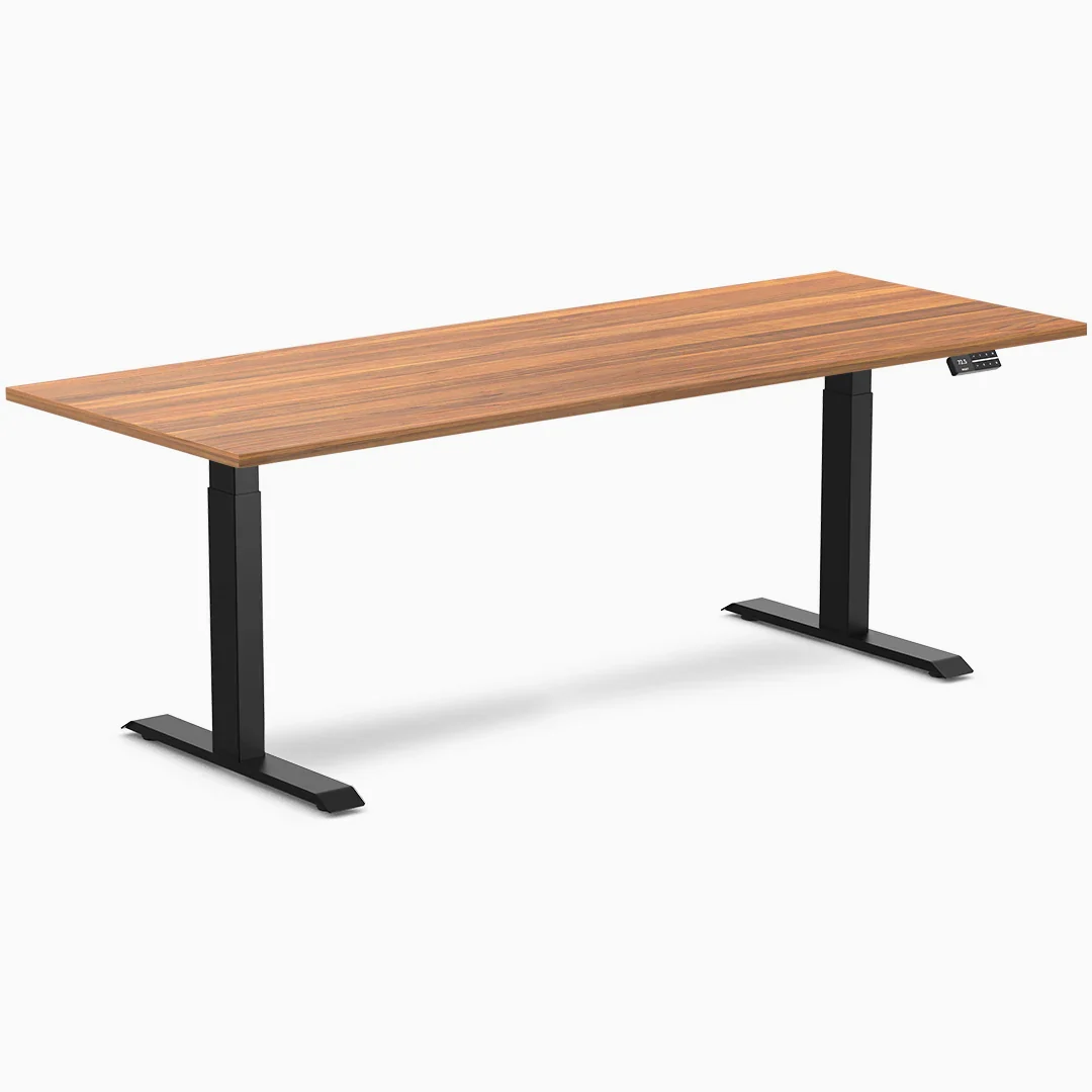 Desky Dual Melamine Sit Stand Desk - Image 133