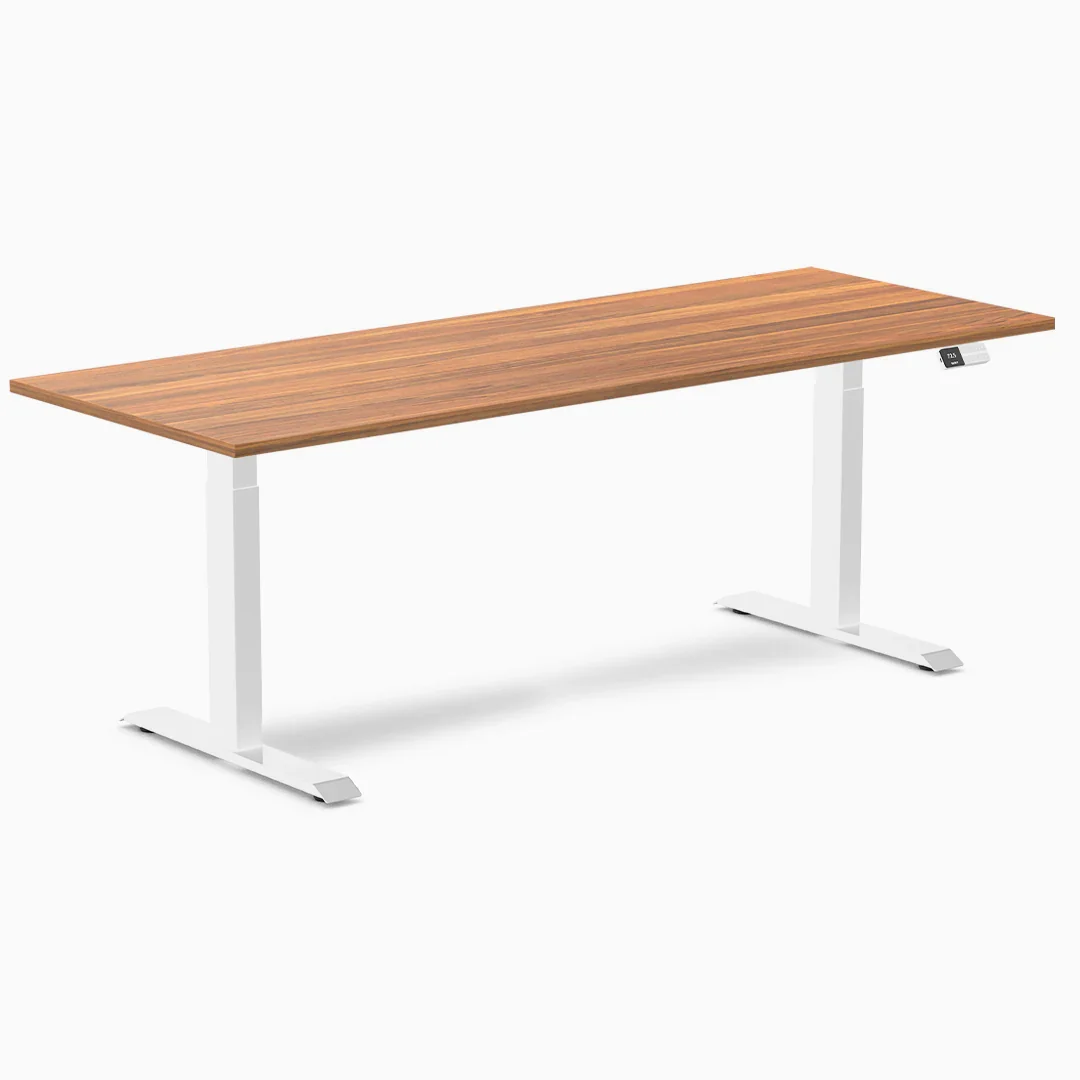 Desky Dual Melamine Sit Stand Desk - Image 134