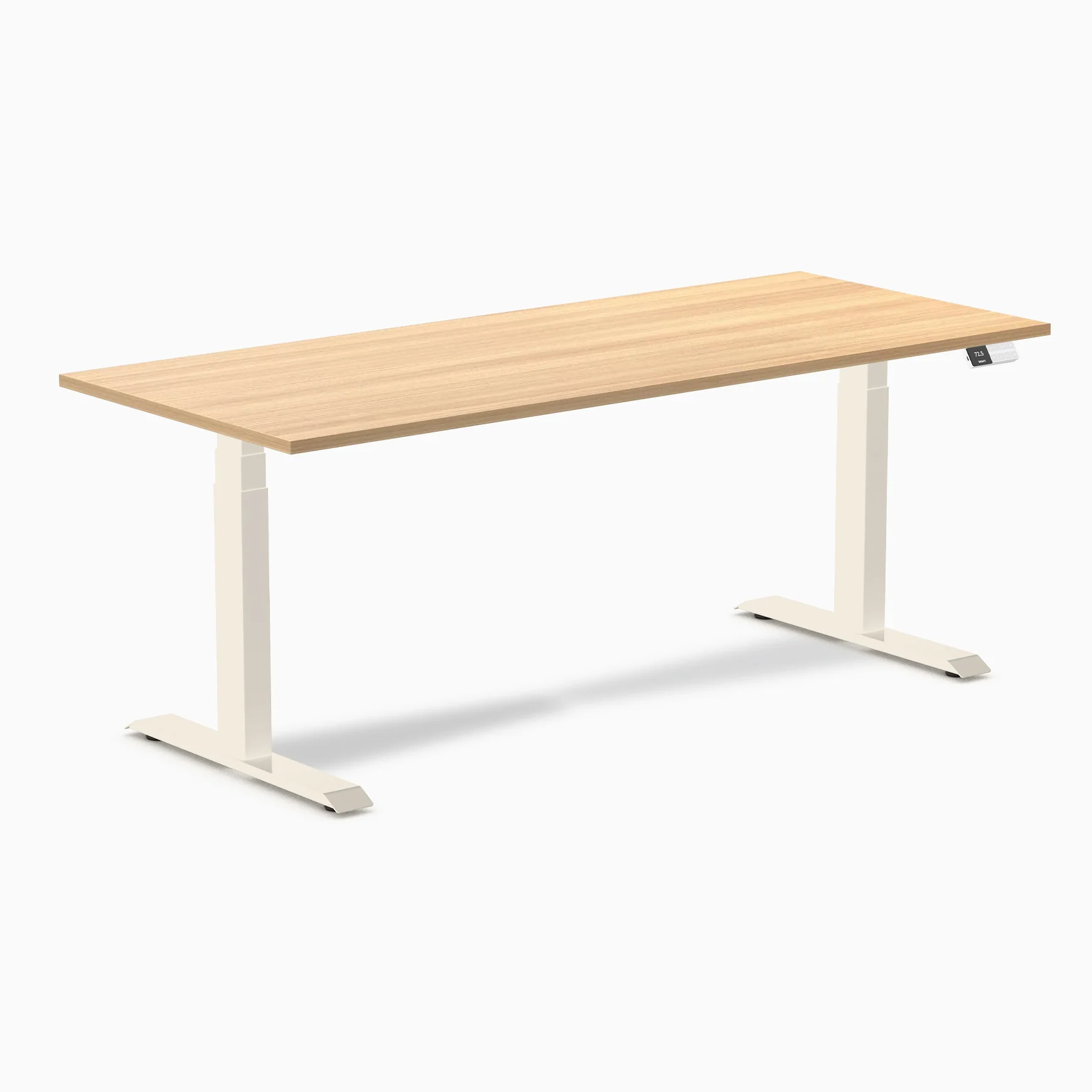 Desky Dual Melamine Sit Stand Desk - Image 152
